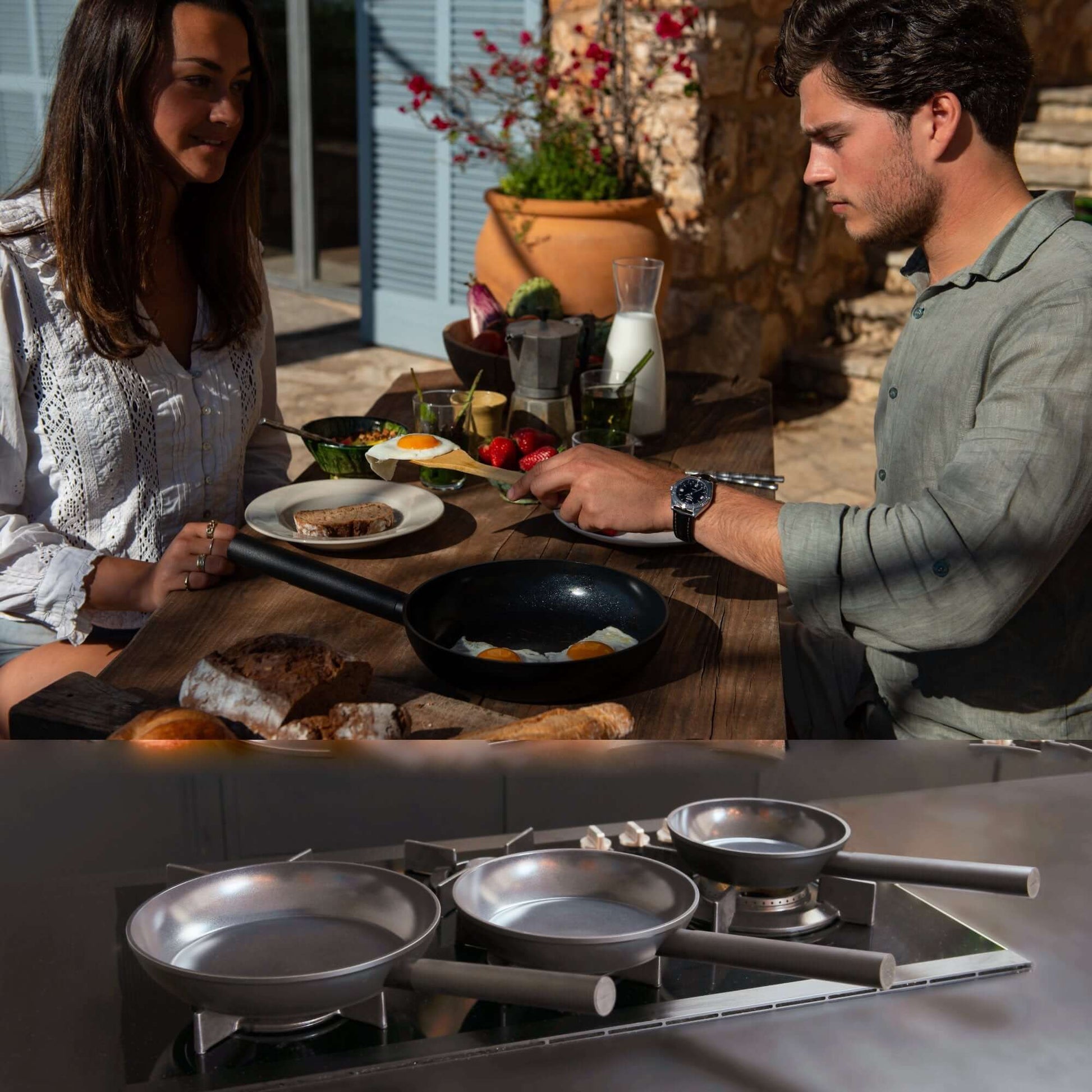 Ceramic Aluminium FRY PAN 32 CM BLACK