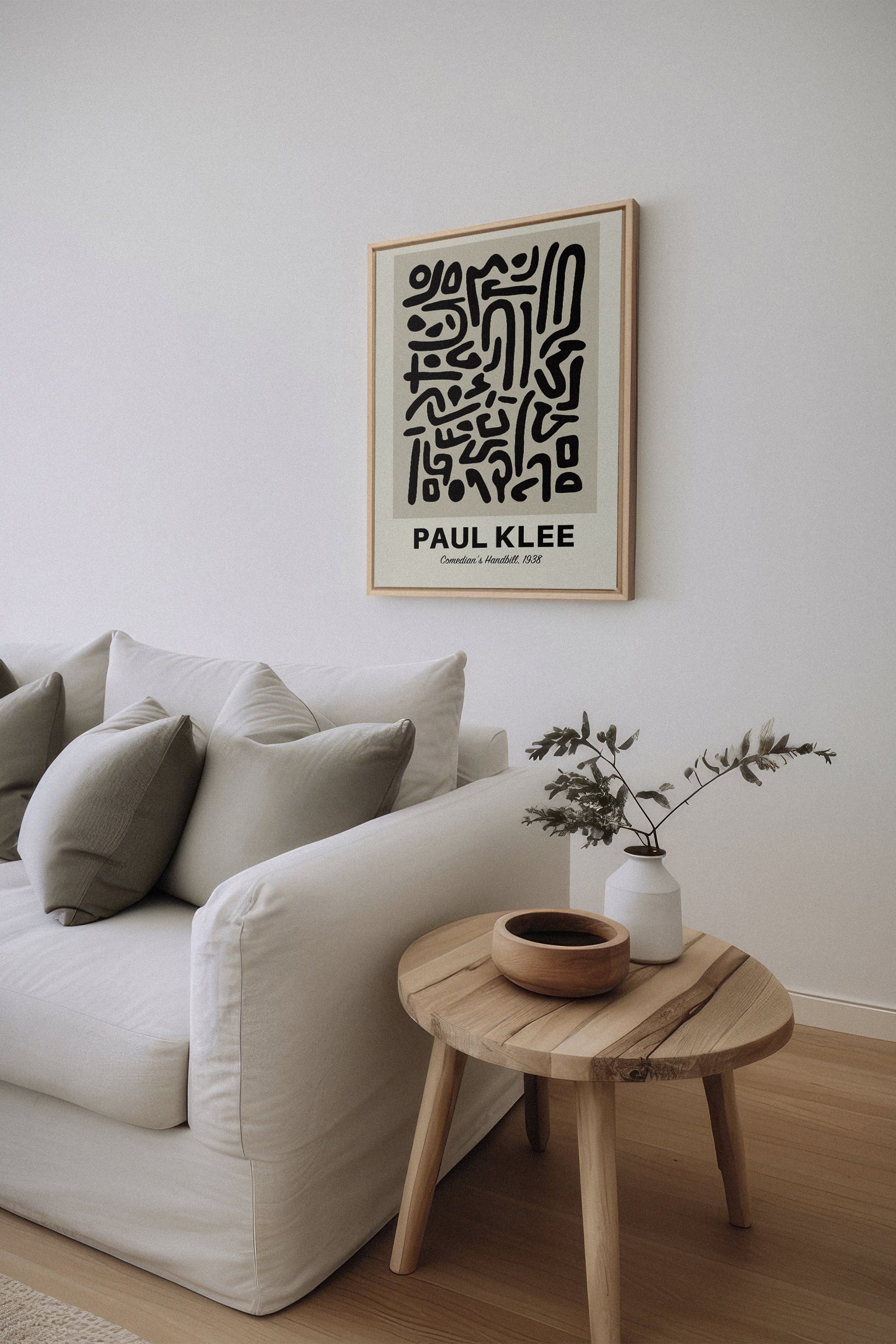 Comedian's Handbill, Stretched Canvas Artwork