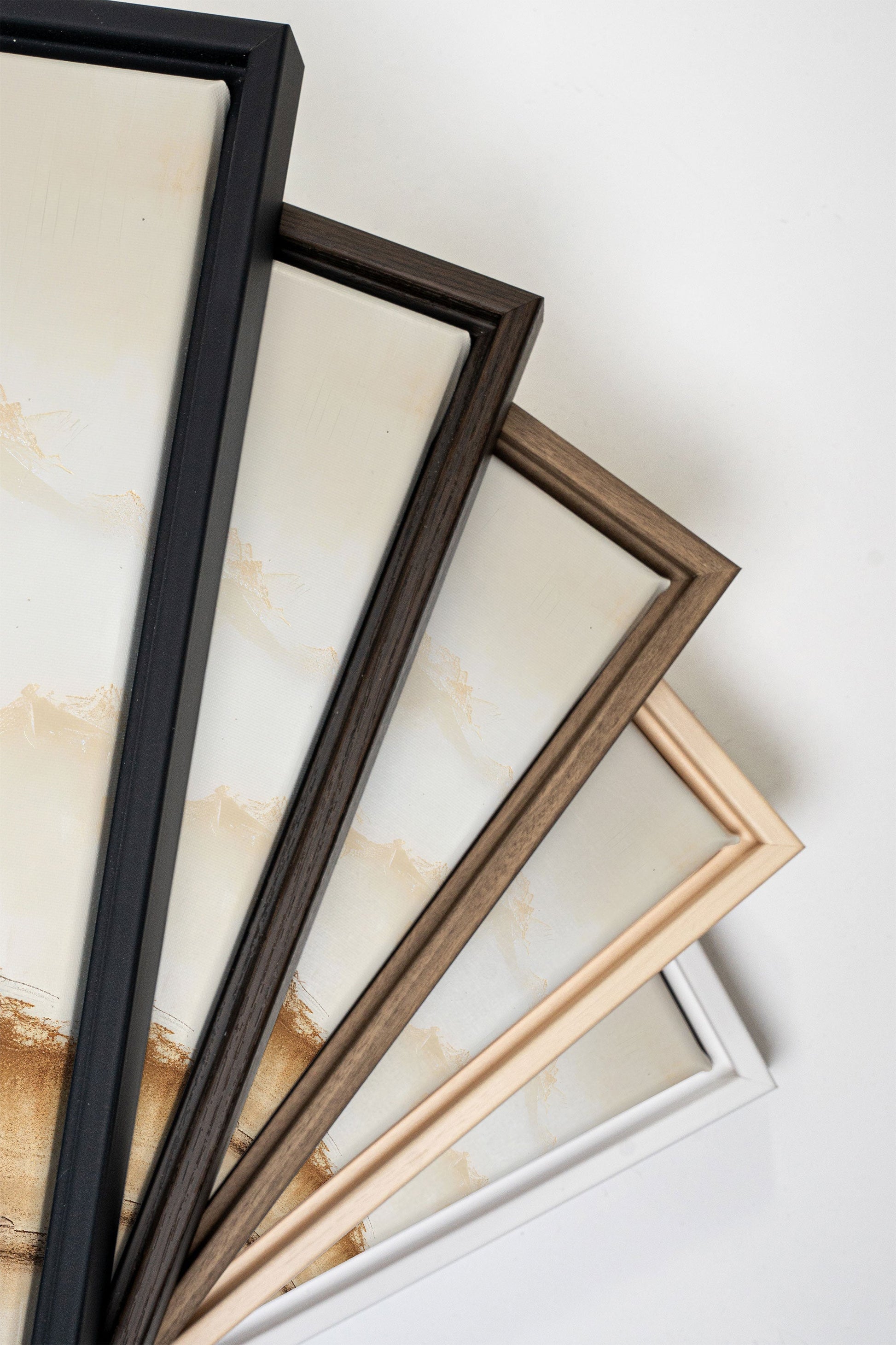 AMBER WAVES DUO (2 Stretched Canvas Artworks)