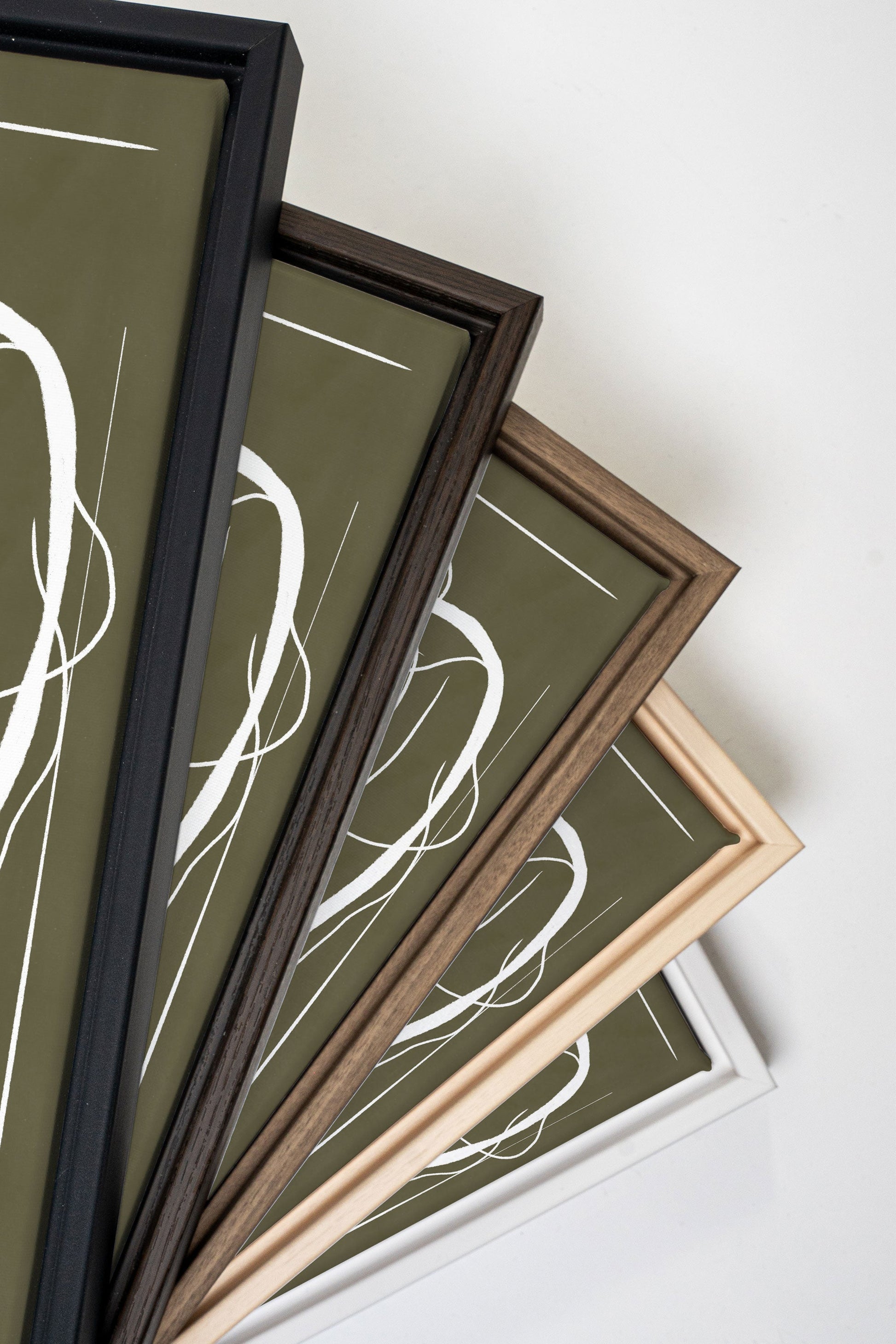 FLOWING HARMONY, Stretched Canvas Artwork