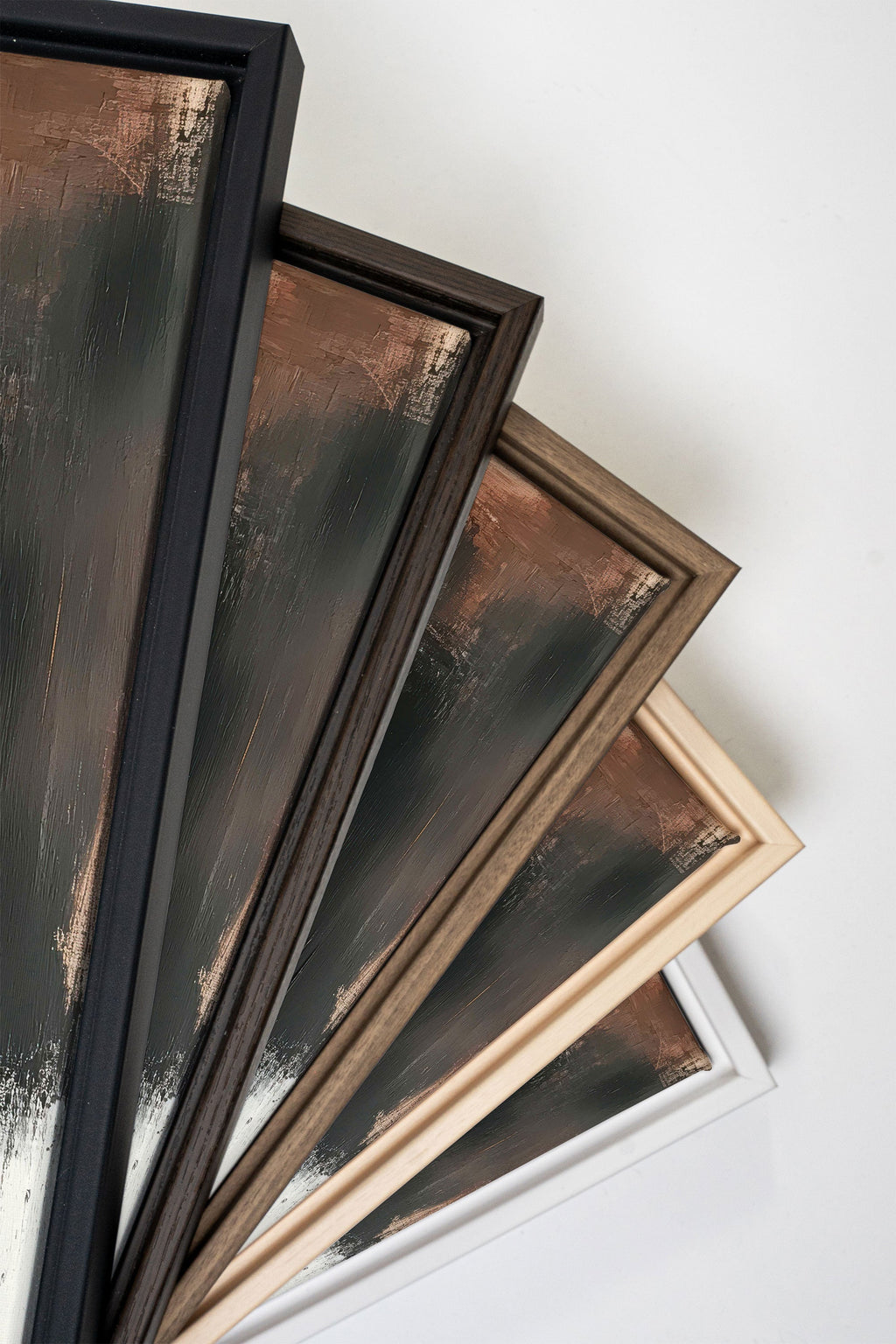 Muted Flames, Stretched Canvas Artwork