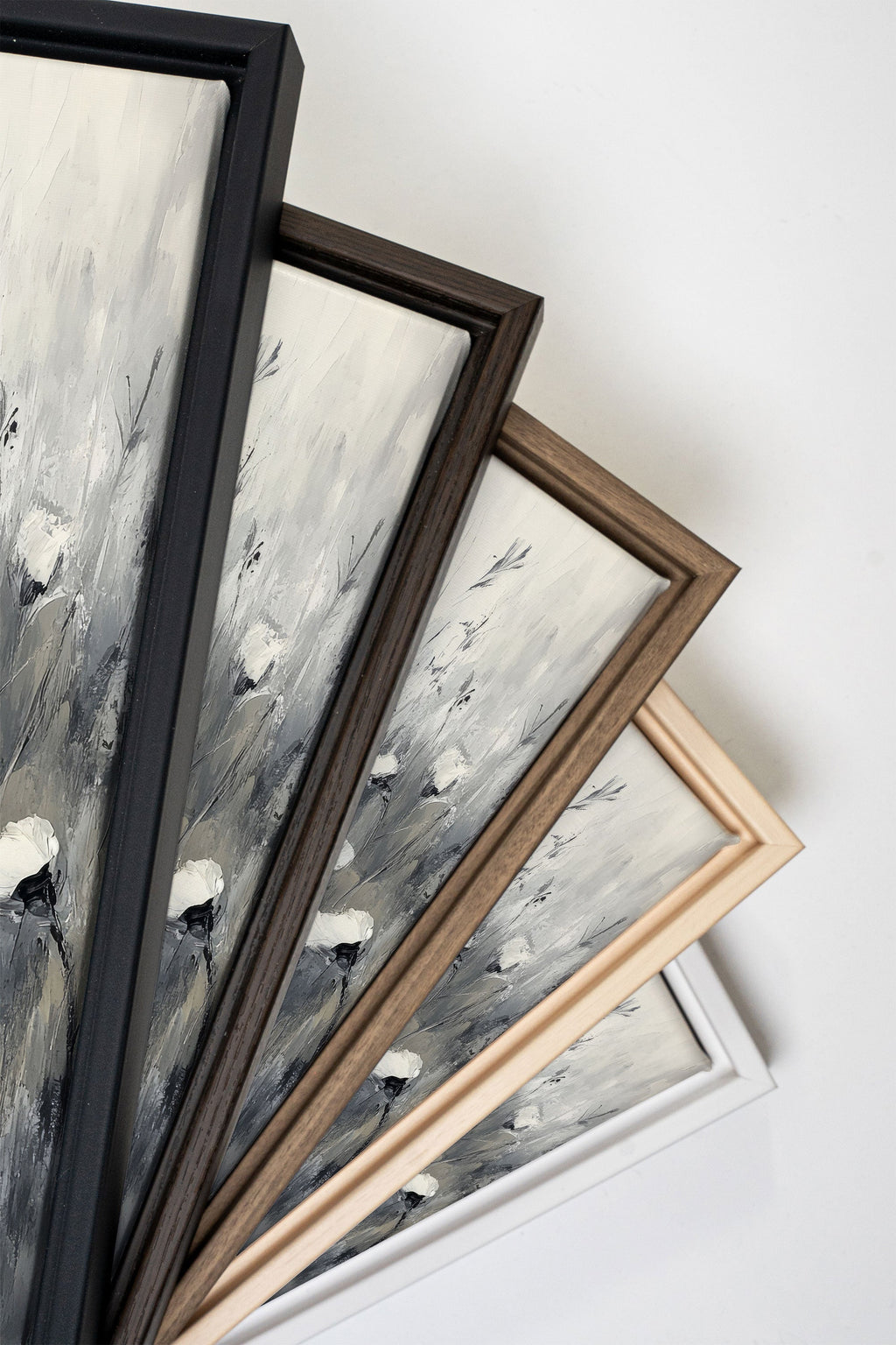 WHITE VEIL, Stretched Canvas Artwork