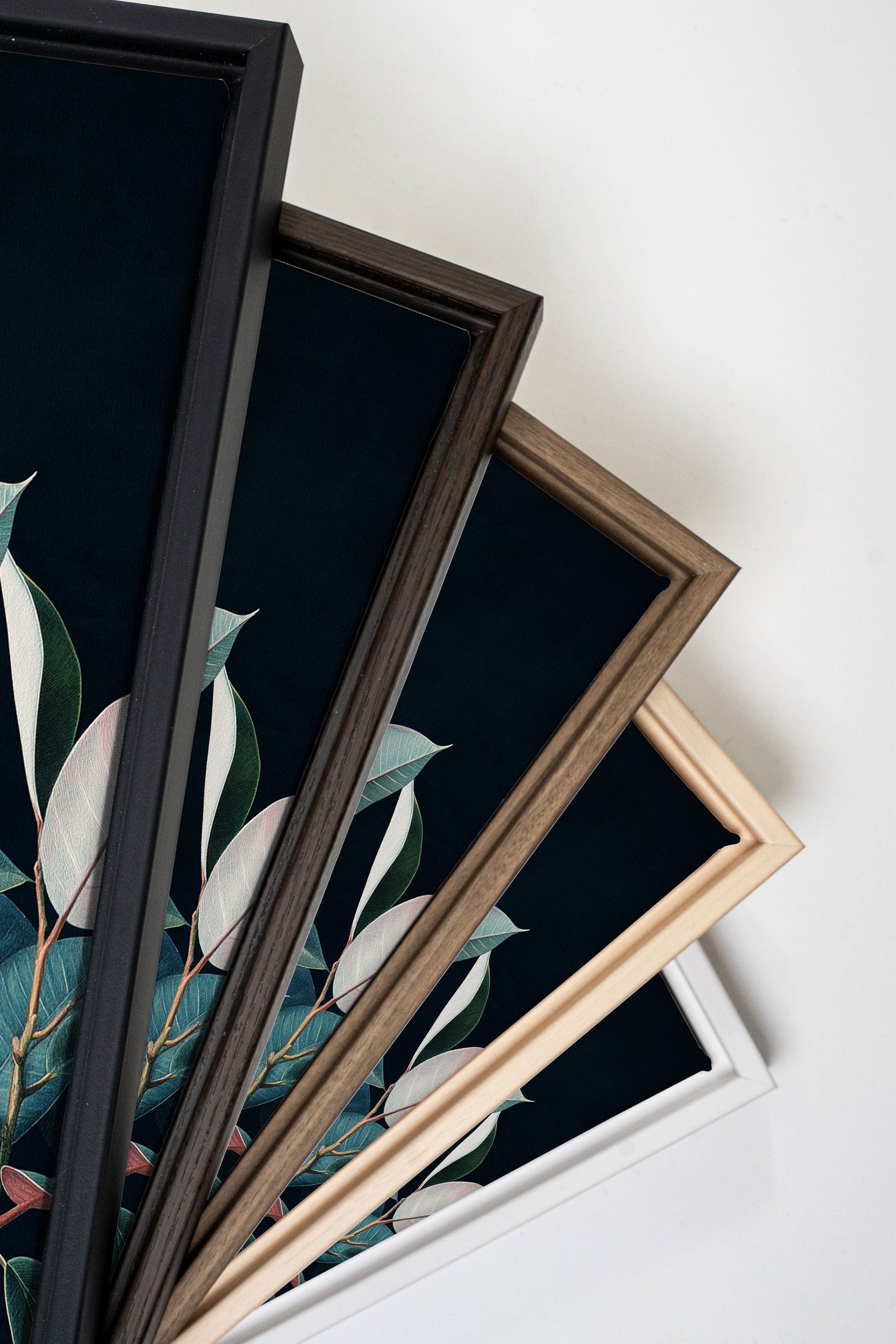 Nocturnal Foliage, Stretched Canvas Artwork