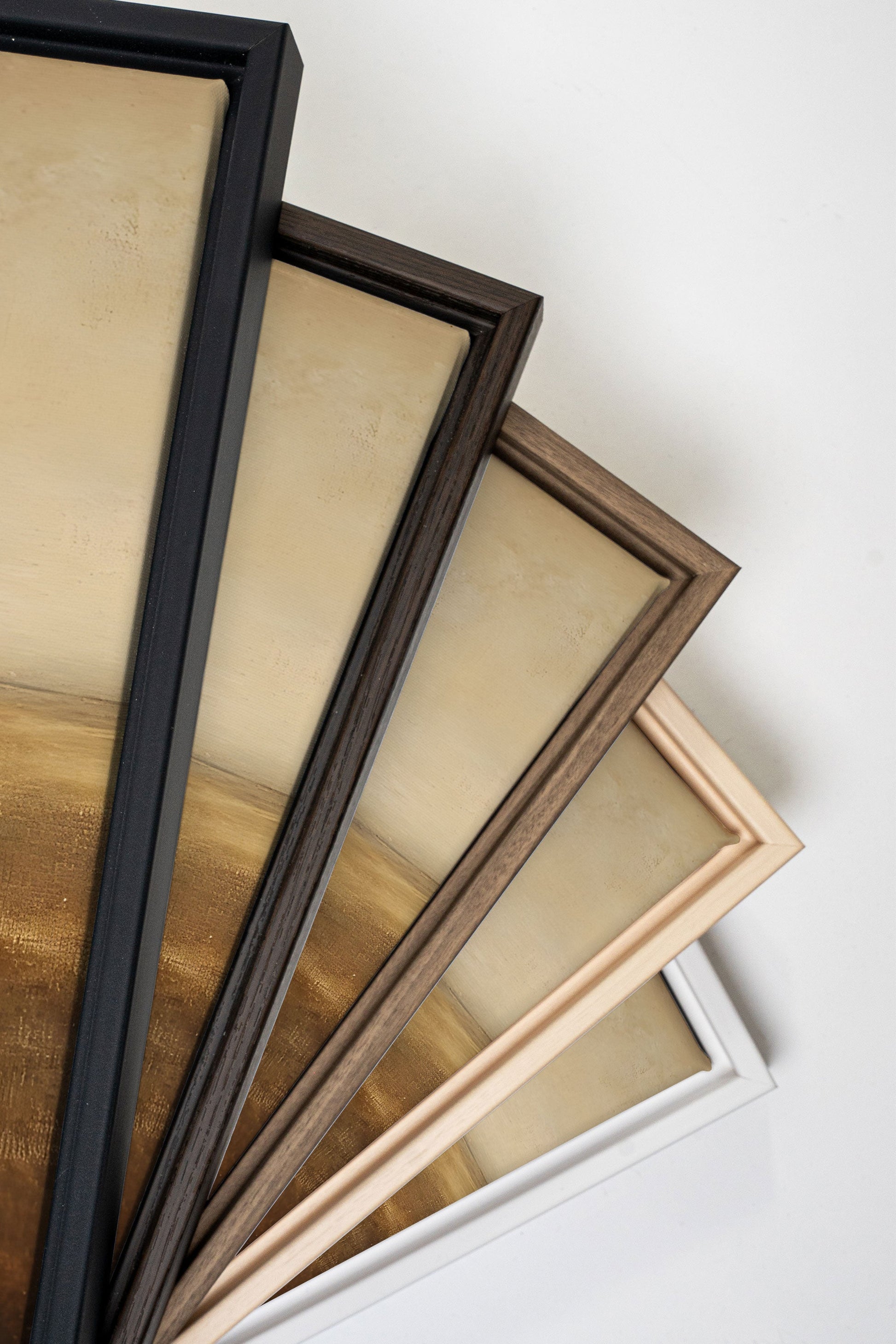 TRIO OF YESTERDAY (3 Works on Stretched Canvas)