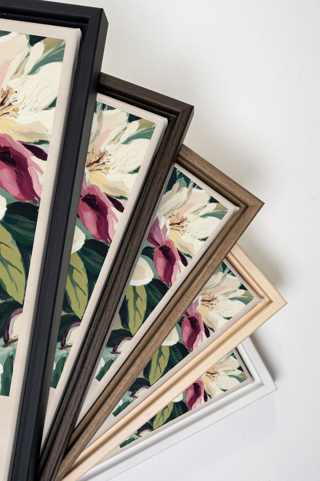 WINTER MARKET II, Stretched Canvas Artwork