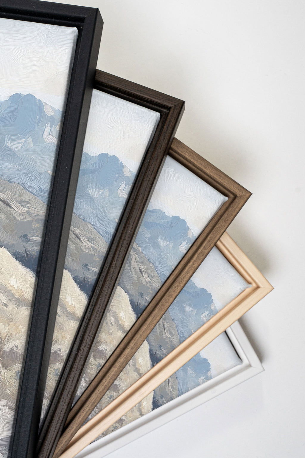 ECLIPSED VALLEYS DUO (2 Stretched Canvas Artworks)
