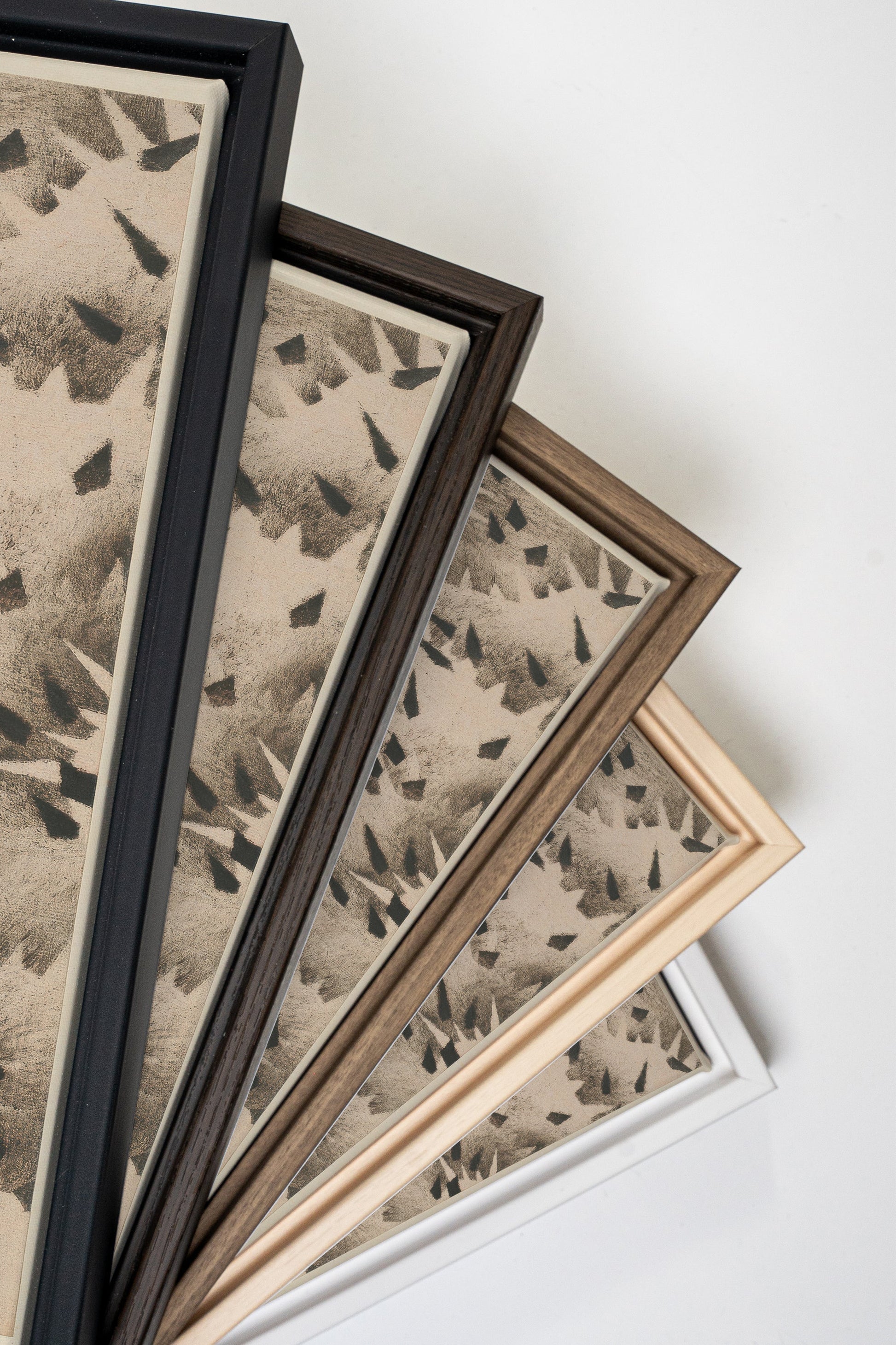 GRAIN OF SHADOW, Stretched Canvas Artwork