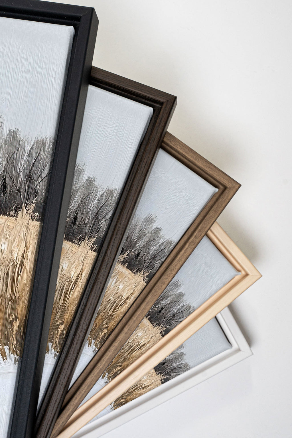 WINTER FIELDS, Stretched Canvas Artwork