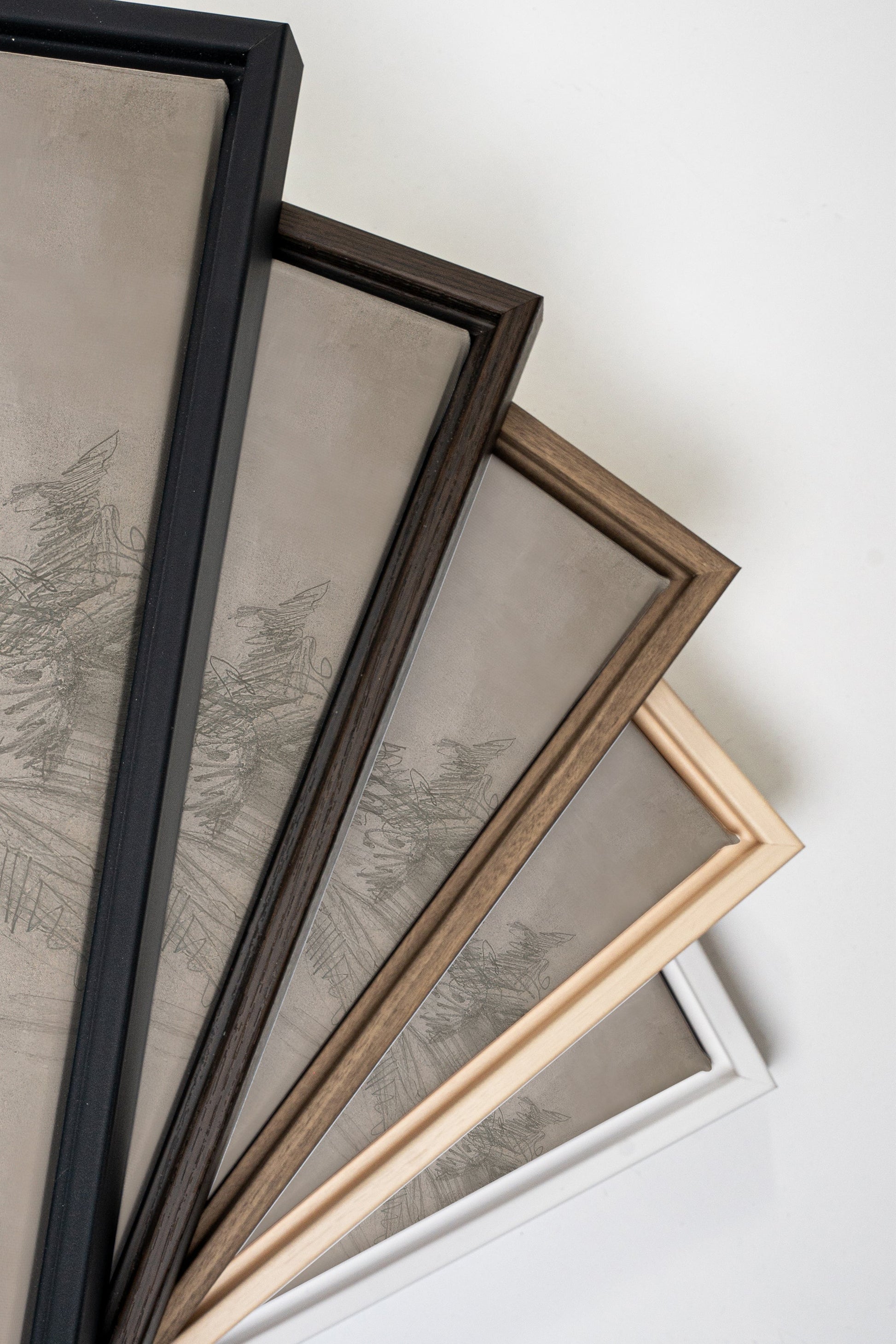 Shadowed House, Stretched Canvas Artwork