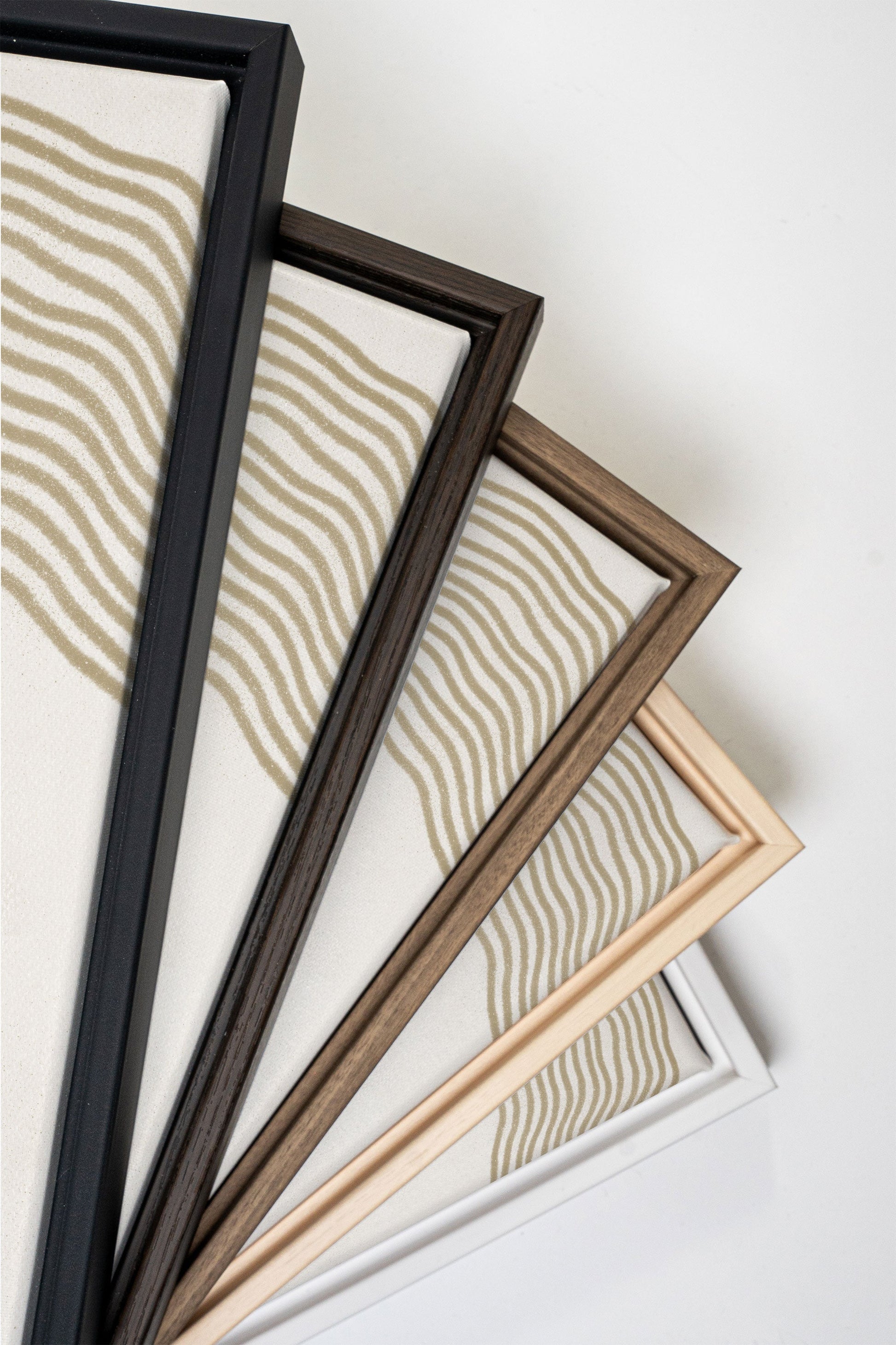 SANDLINES, Stretched Canvas Artwork