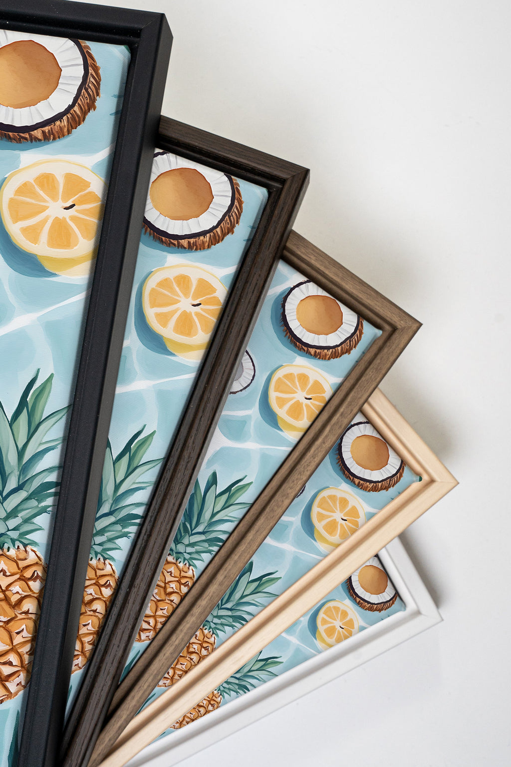 SUMMER FLAVORS, Stretched Canvas Artwork