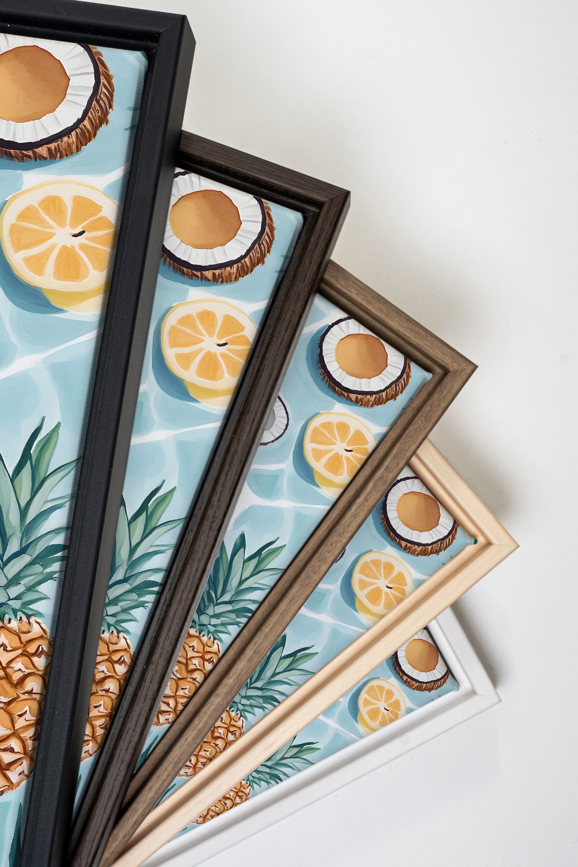 SUMMER FLAVORS, Stretched Canvas Artwork