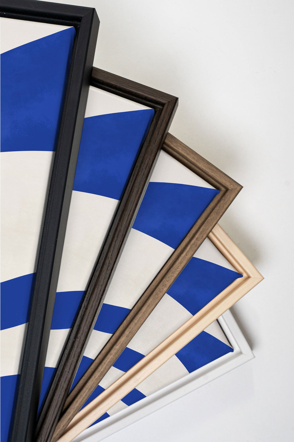 COBALT FLOW, Stretched Canvas Artwork