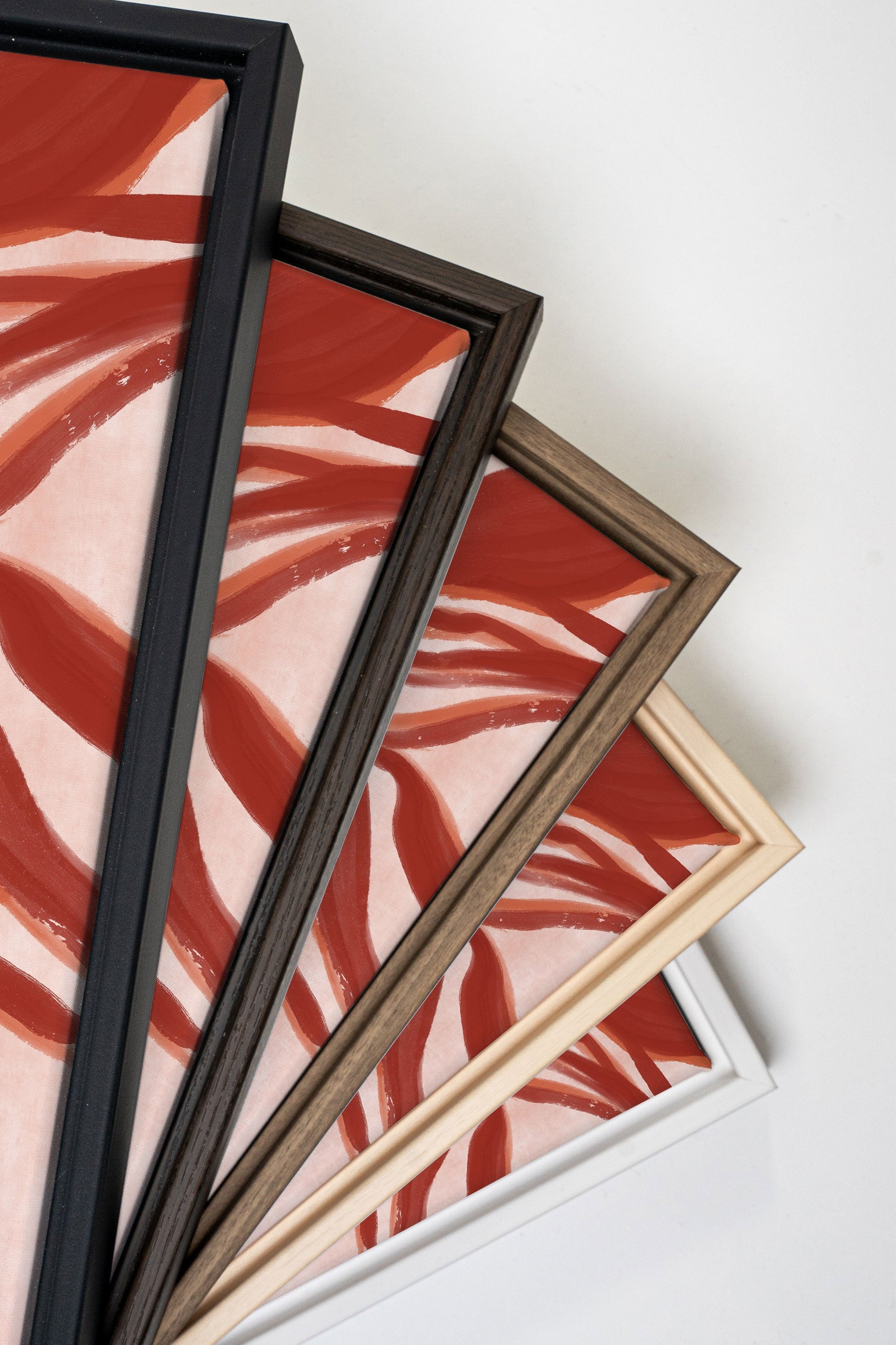 BOTANIC FLAME, Stretched Canvas Artwork