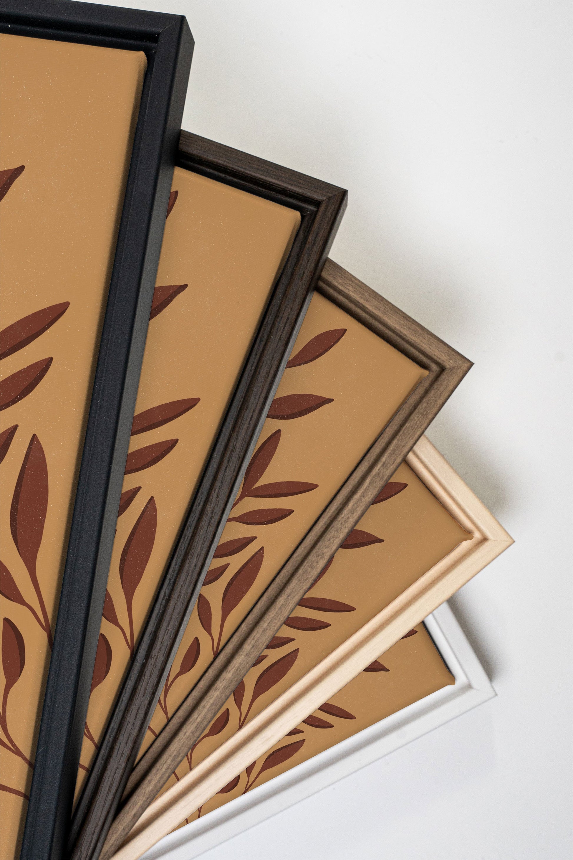 TERRACOTTA OASIS (2 Stretched Canvas Artworks)