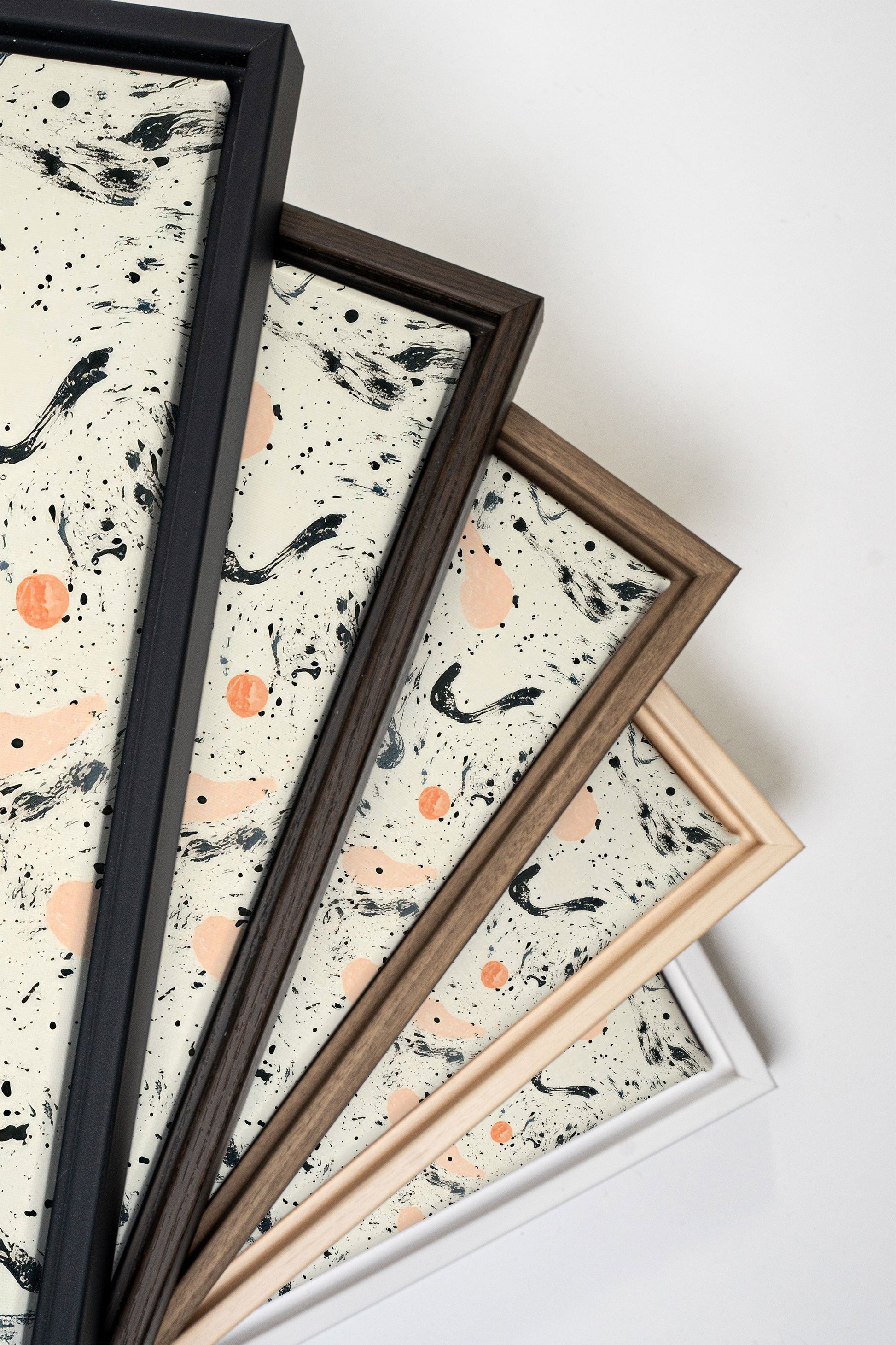 ABSTRACT SPARKS, Stretched Canvas Artwork