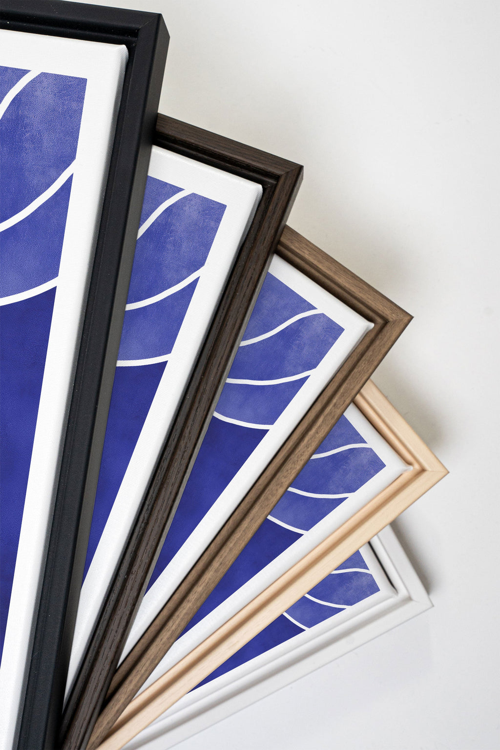 INDIGO REFLECTION, Stretched Canvas Artwork