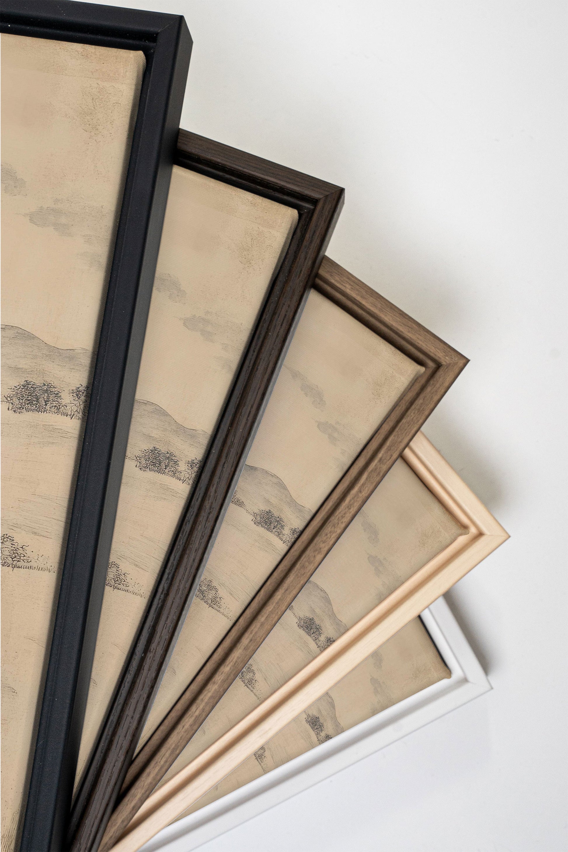 FLORAL HILLS, Stretched Canvas Artwork