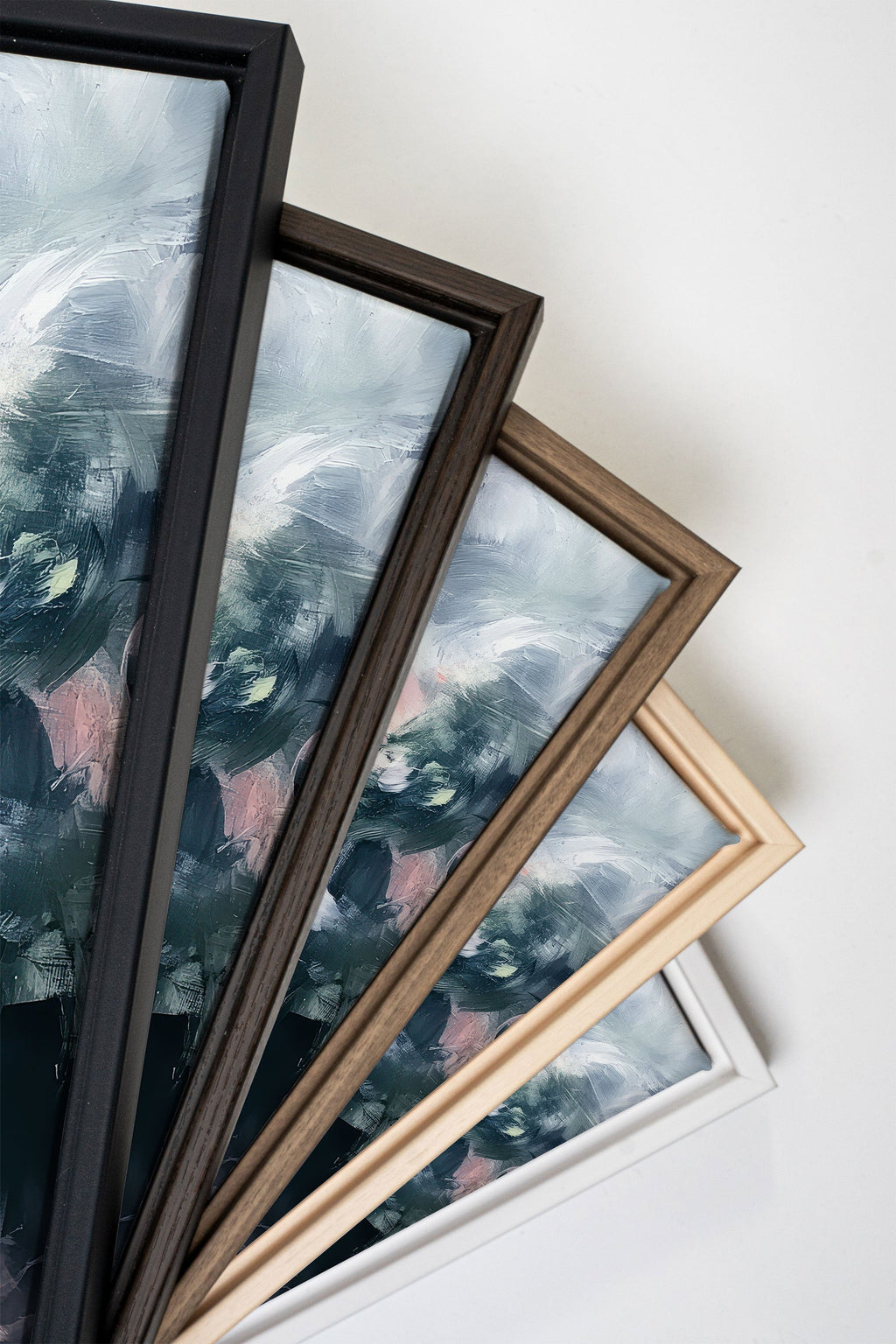 BLUSH HARMONY, Stretched Canvas Artwork