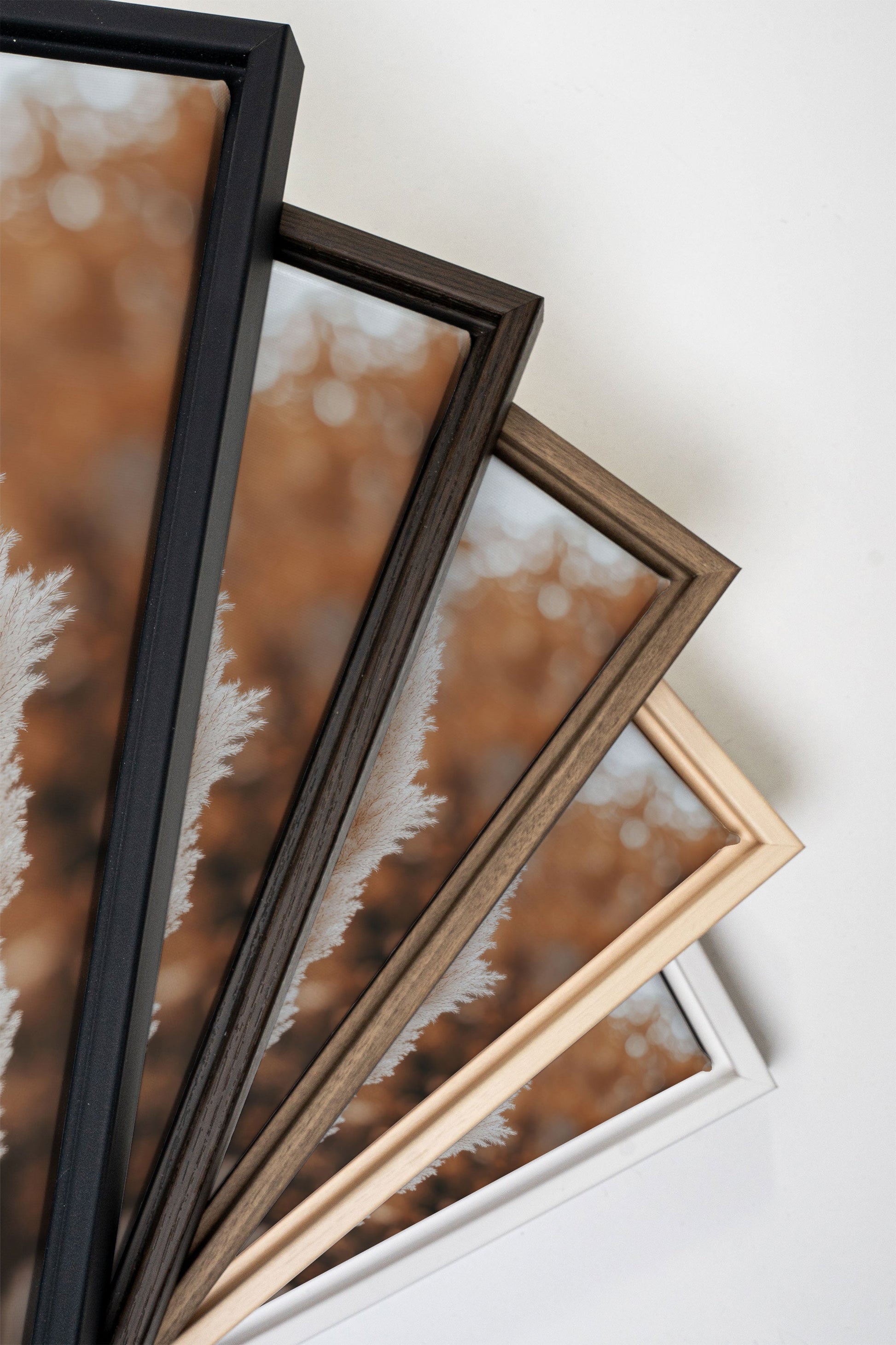 GOLDEN FEATHER, Stretched Canvas Artwork