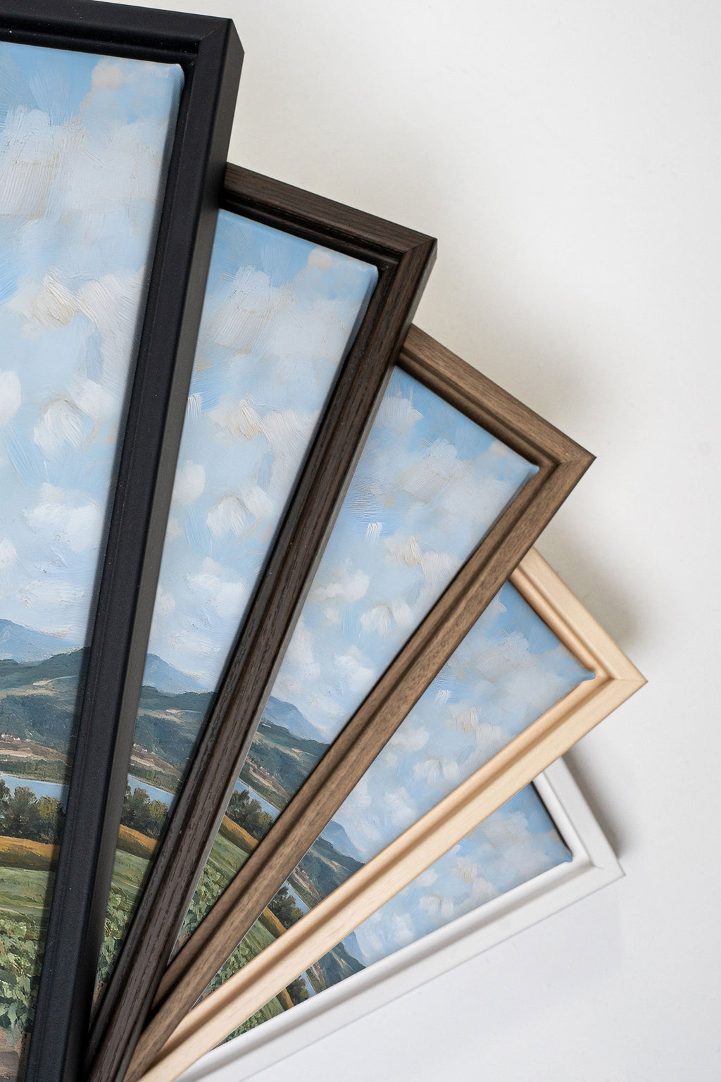 Tranquil Lakeside, Stretched Canvas Artwork