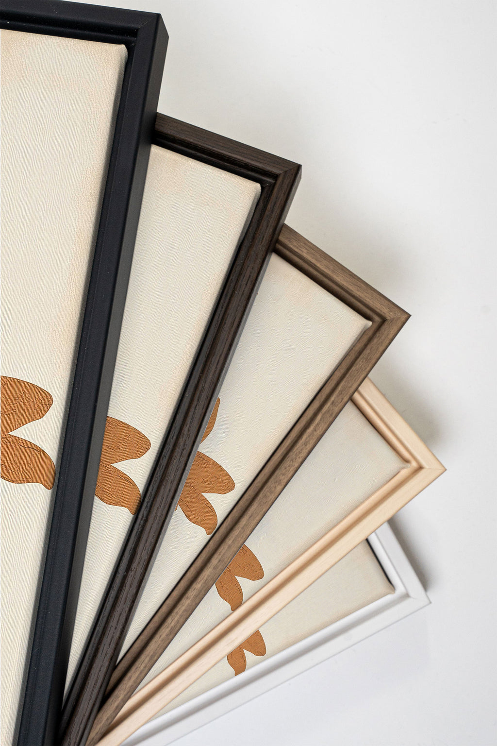 SEPIA FLOWERS, Stretched Canvas Artwork