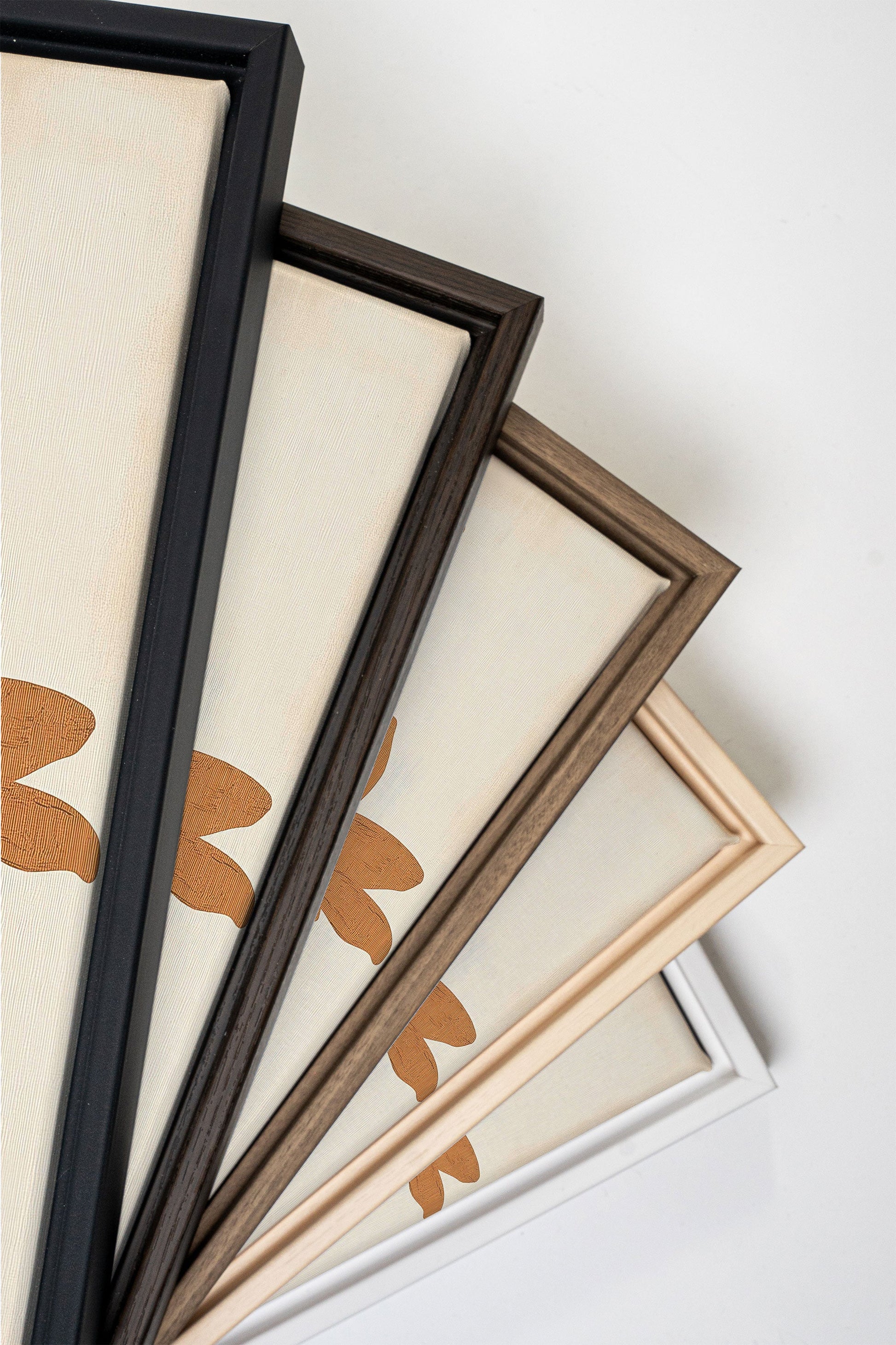 SEPIA FLOWERS, Stretched Canvas Artwork