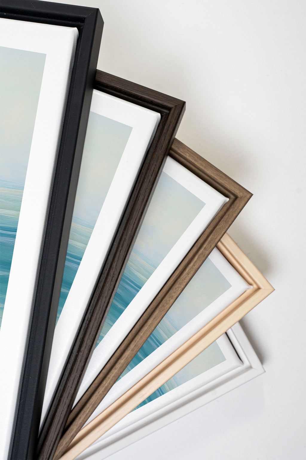 AZURE HORIZON, Stretched Canvas Artwork