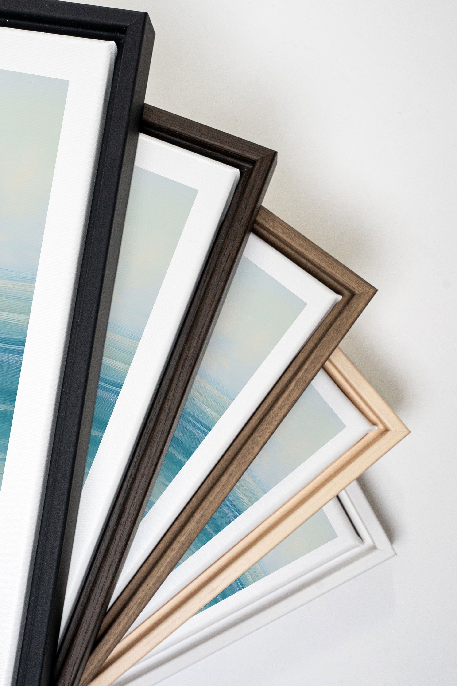 AZURE HORIZON, Stretched Canvas Artwork