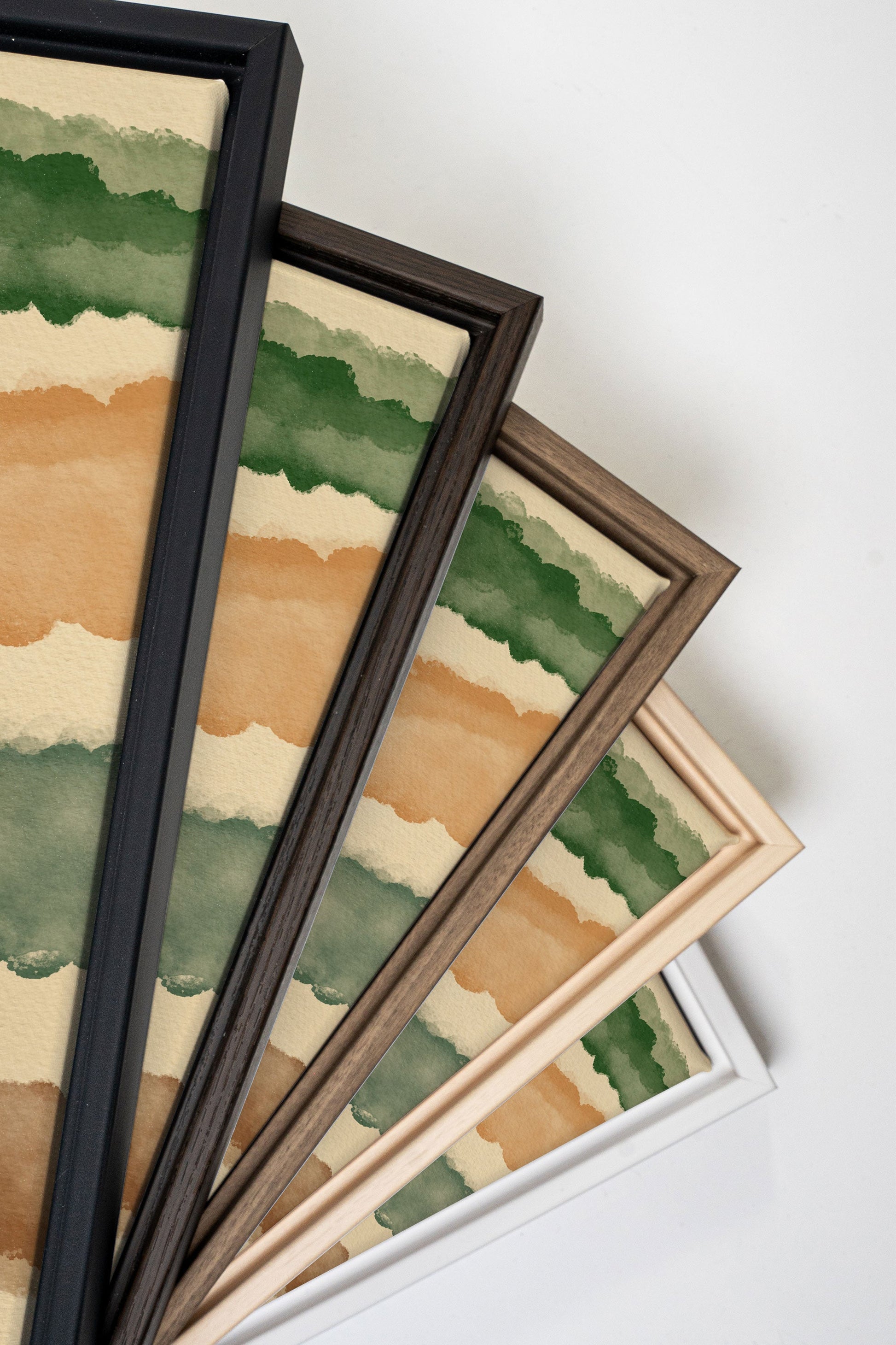 HORIZON VEGETAL, Stretched Canvas Artwork