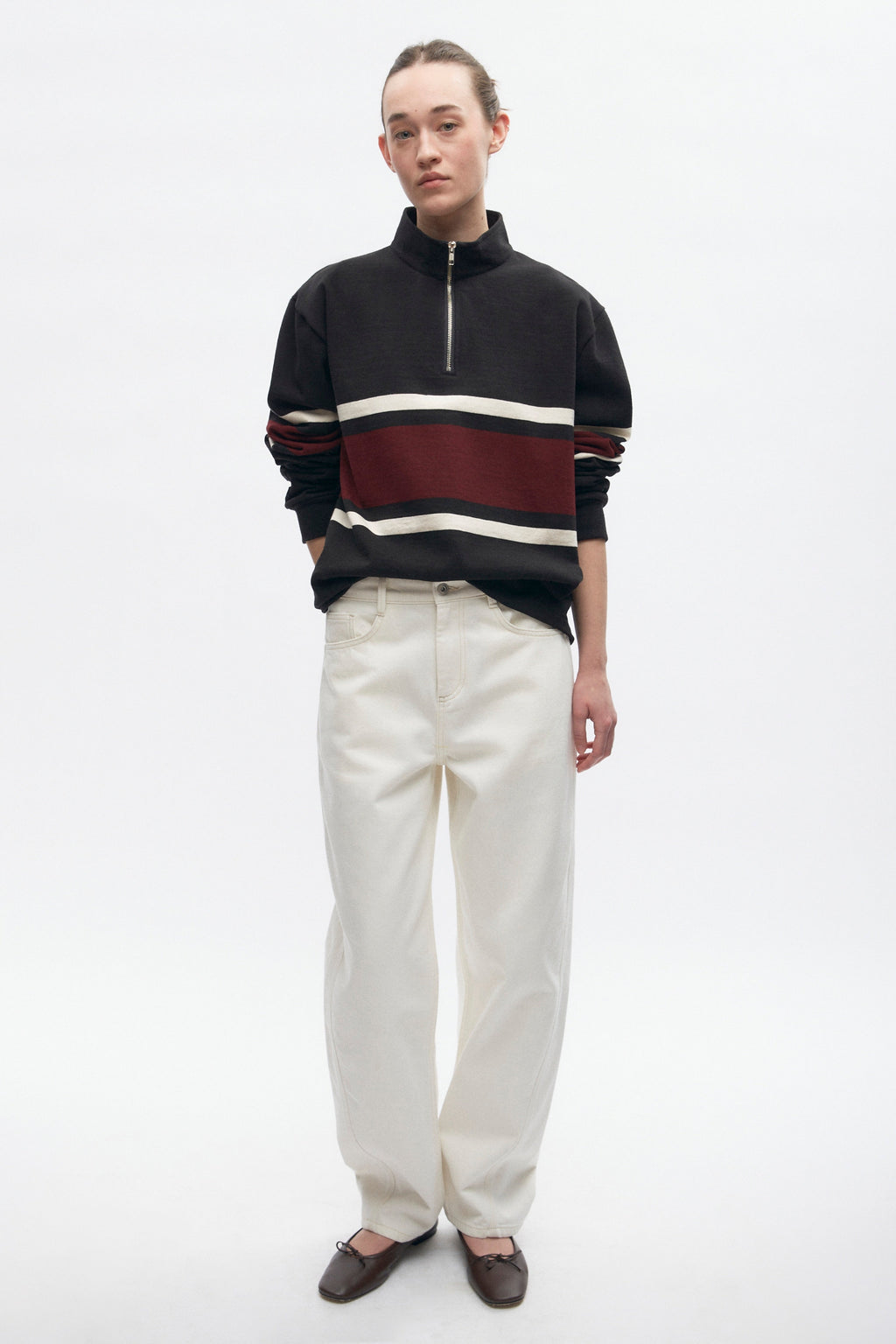 Rugby Half-Zip Sweatshirt