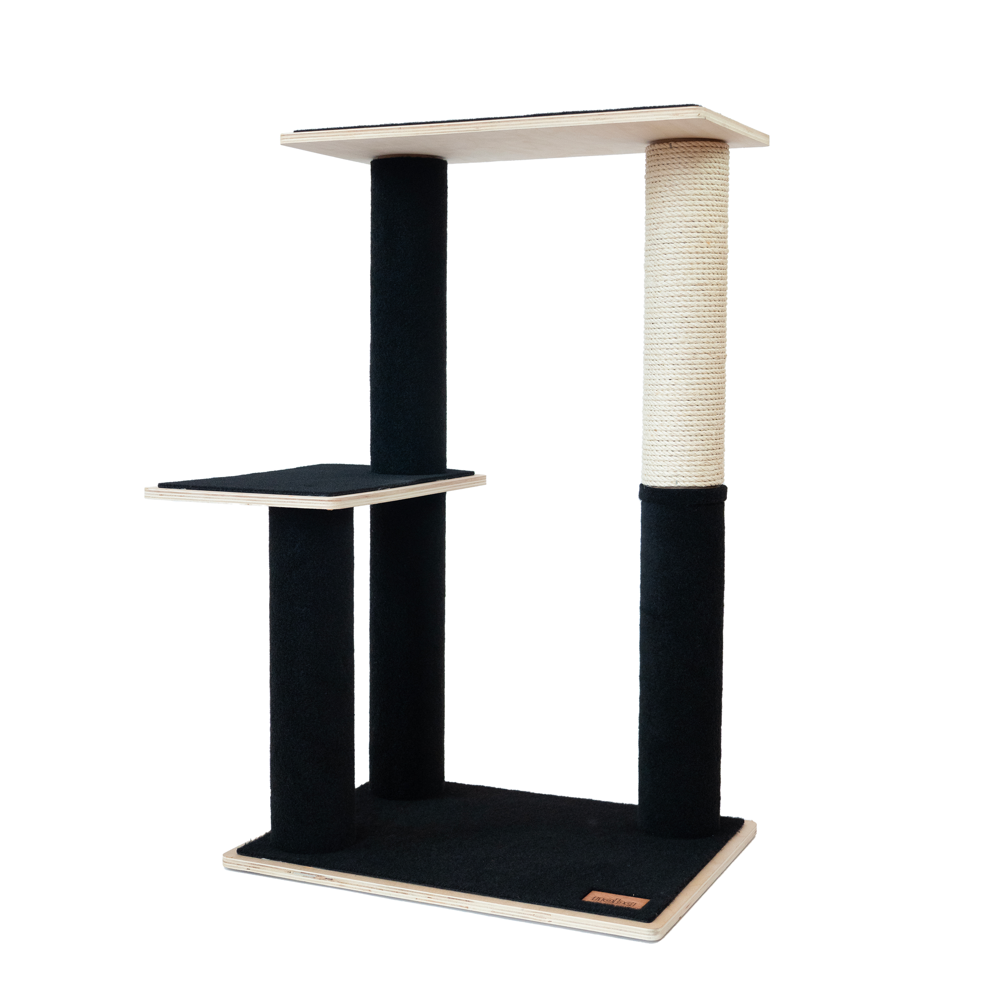 Noba Modern Plywood 2-Level Cat Tree