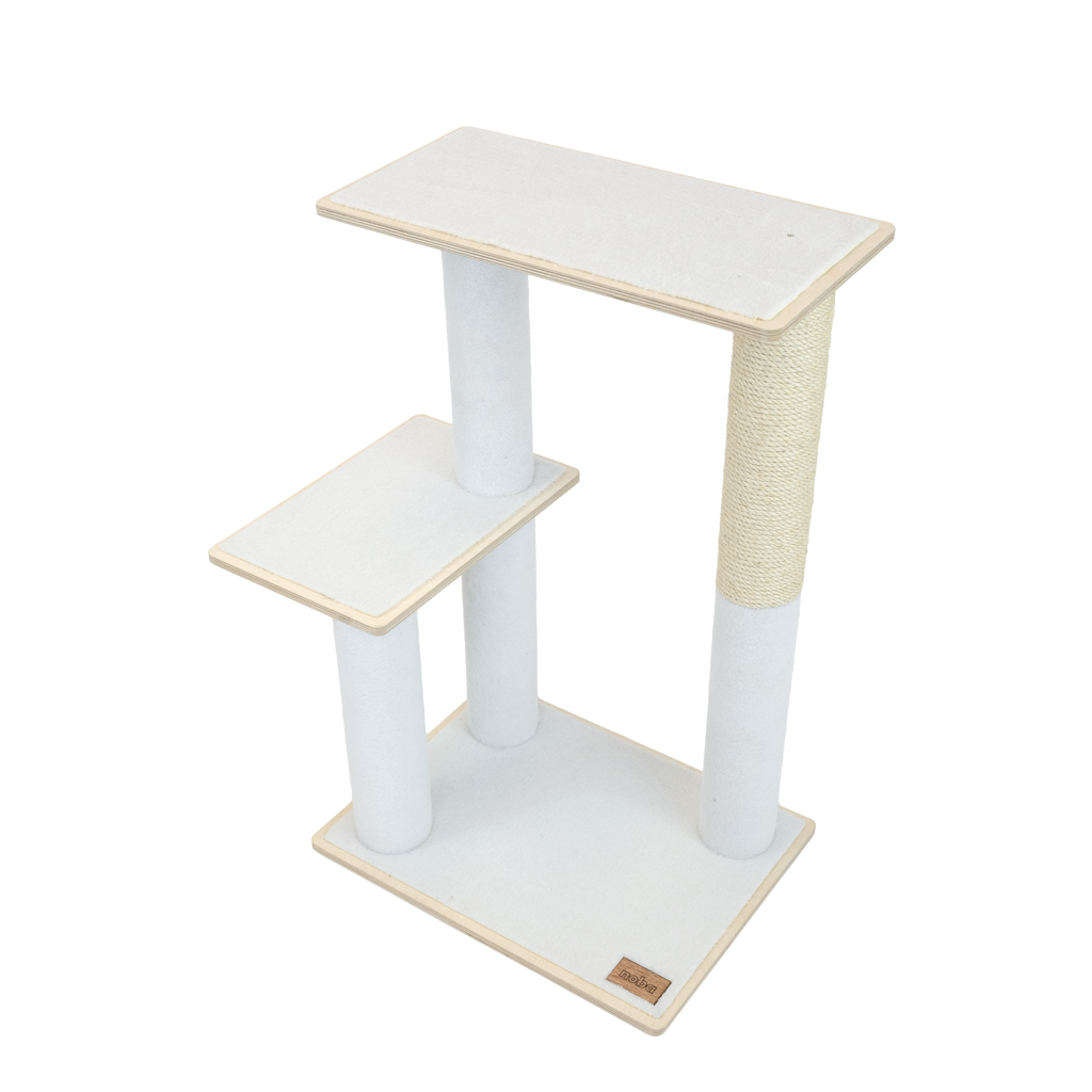 Noba Modern Plywood 2-Level Cat Tree