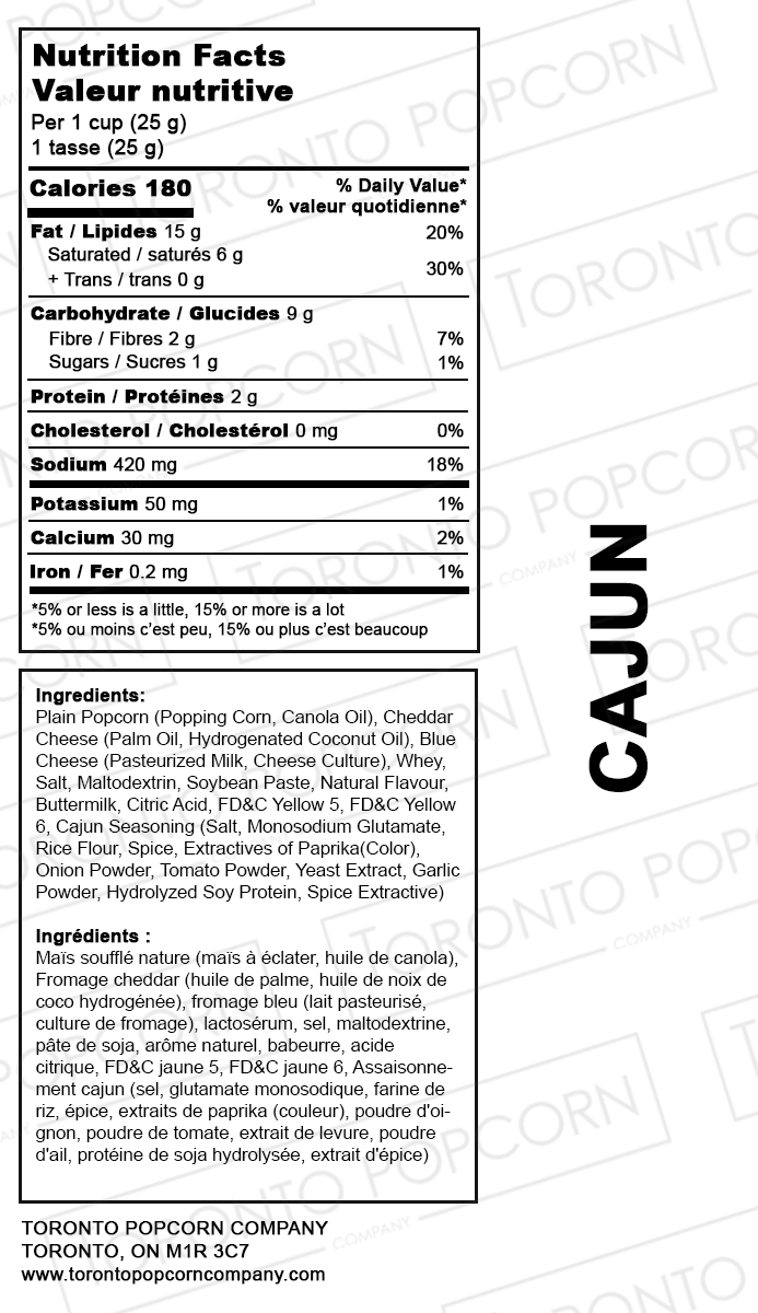 Popcorn cajun