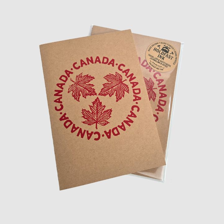 Canada Maple Leaf Trio Journal