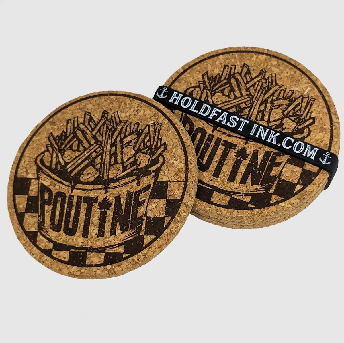 Sous-verres Poutine