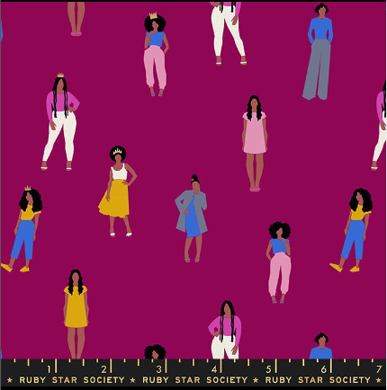 Ruby Star Her Majesty, Berry  4 yards x WOF (44”)