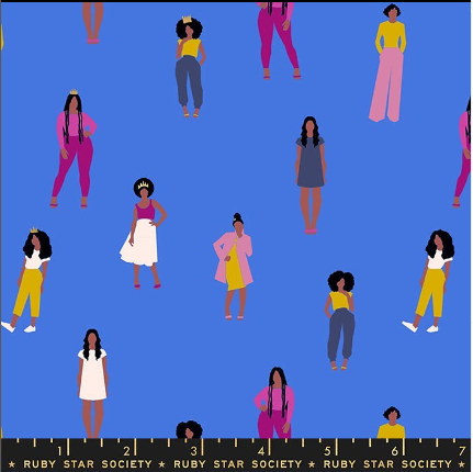 Ruby Star Her Majesty, Royal Blue  4 yards x WOF (44”)