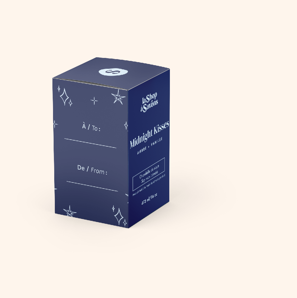 Soy Candle 16 oz - Midnight Kisses
