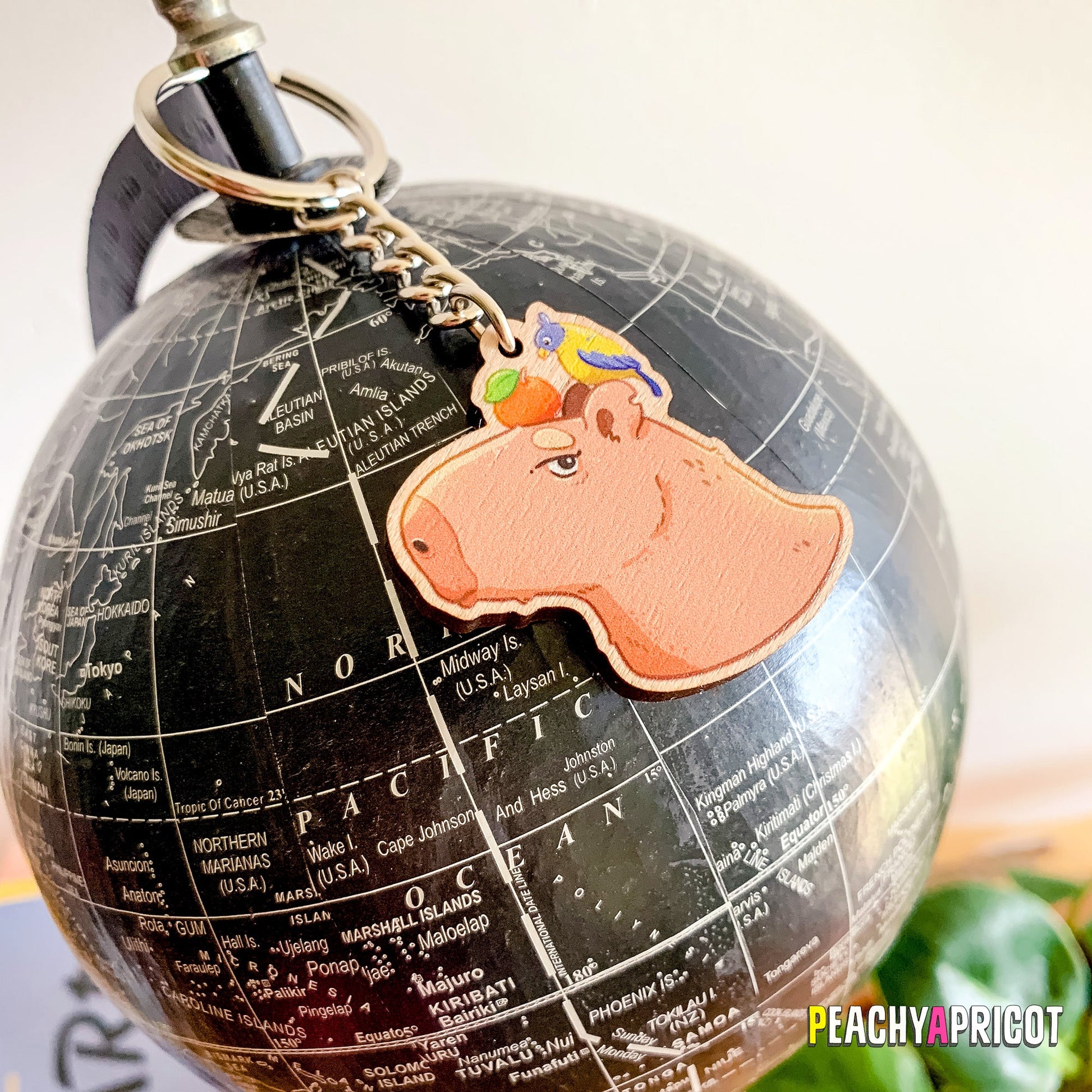 Porte-clés Capybara Yuzu
