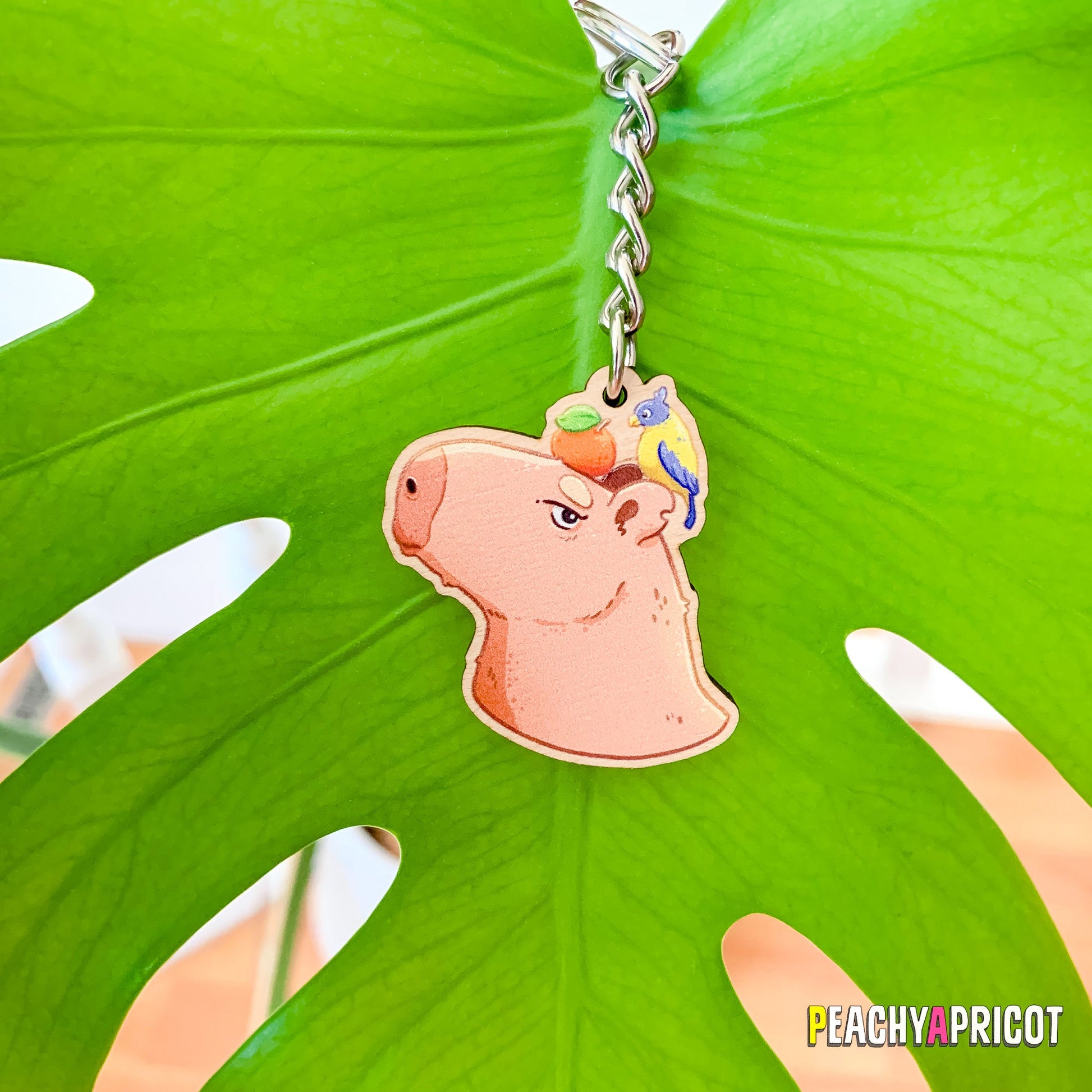 Porte-clés Capybara Yuzu