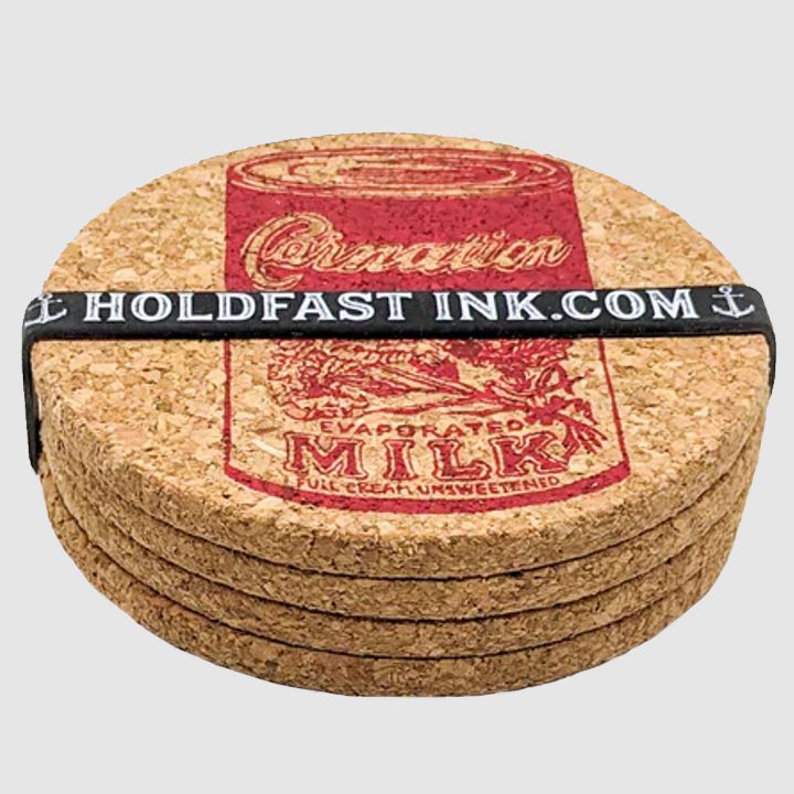 Carnation Evaporated Milk Coasters