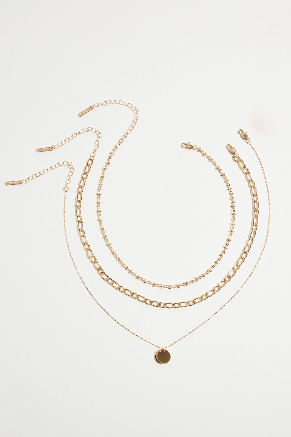 Collier pendentif en diamant superposé