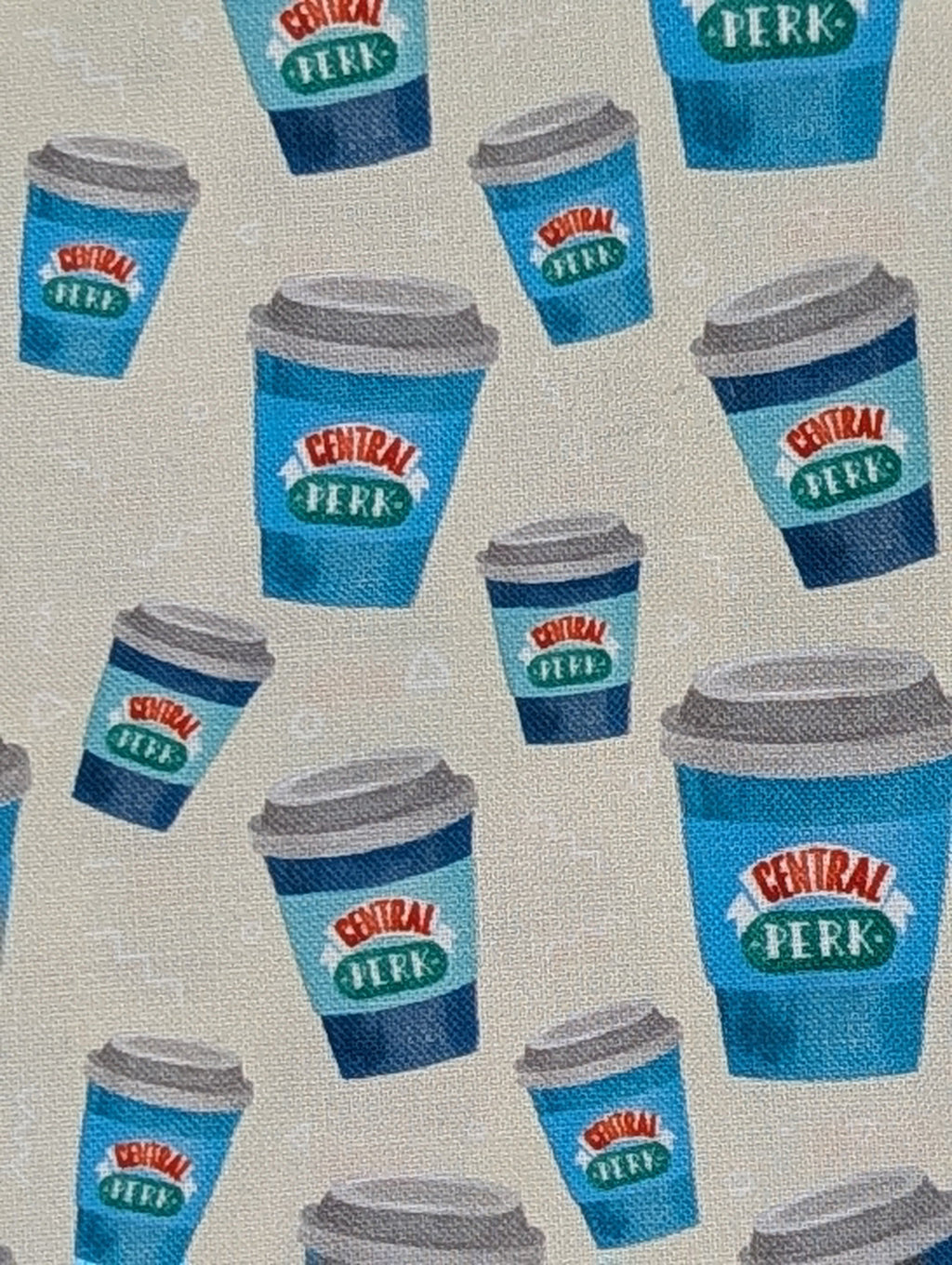 Central Perk - Maple Cotton Scrunchie