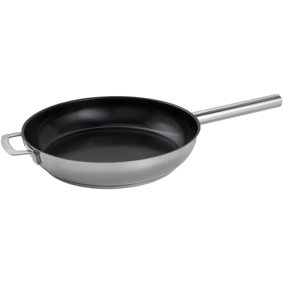 Poêle à frire en céramique et acier inoxydable 32 cm