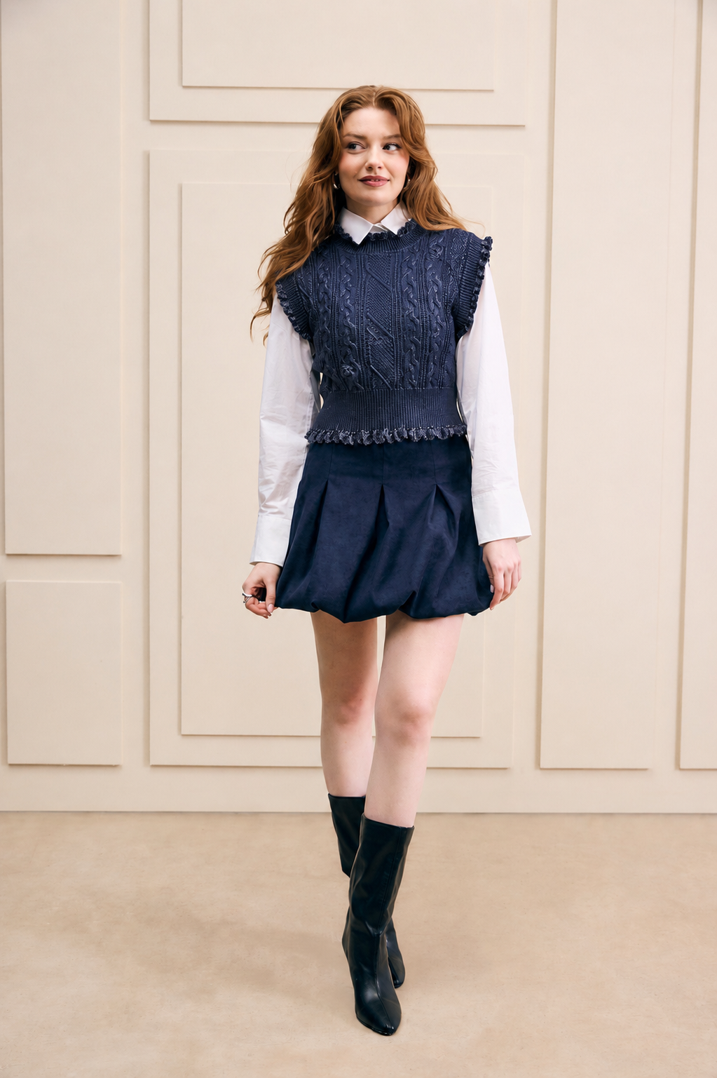 Navy Sweater Vest