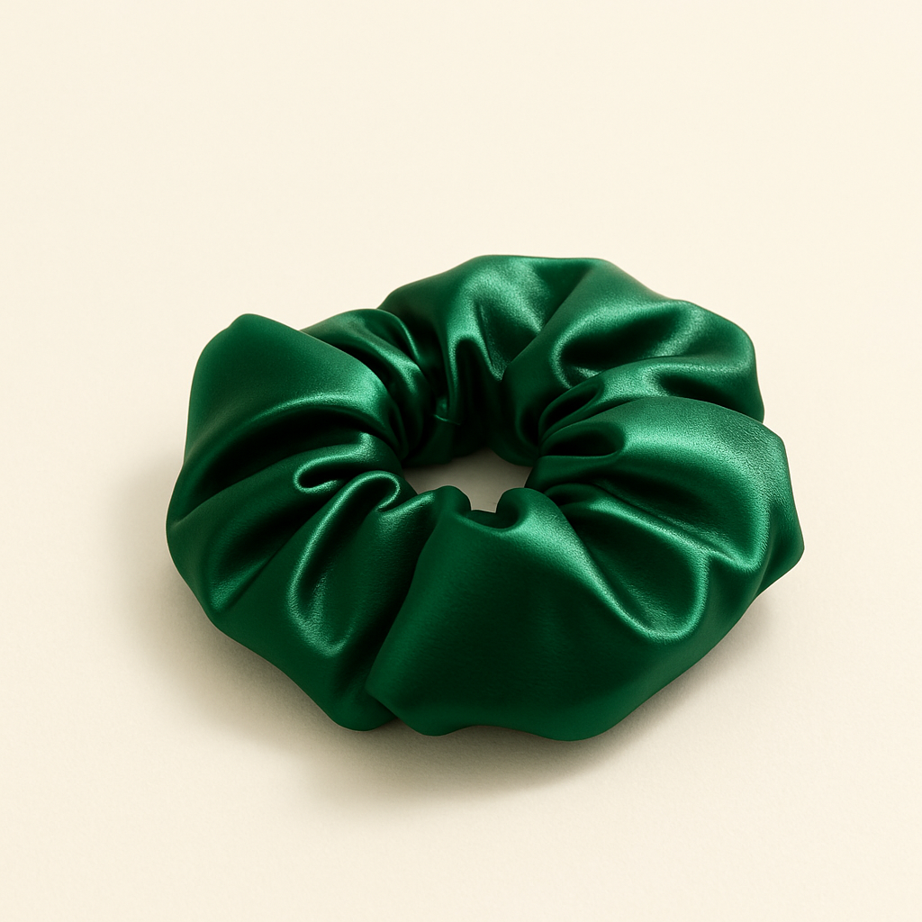 XL Hair Scrunchie - Forest