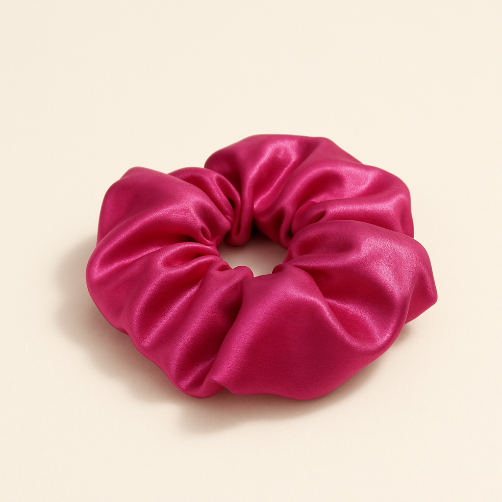 XL Hair Scrunchie - Dragon Fruit