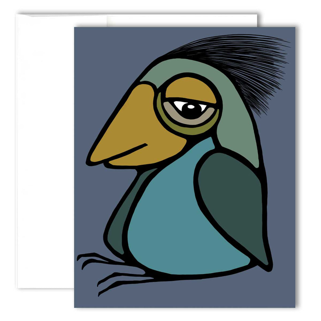 Greeting Card - Cheeky Bird