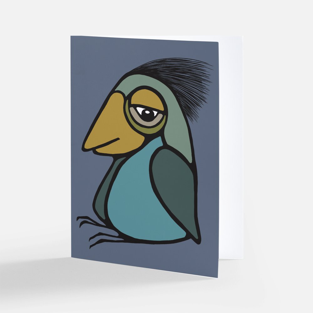 Greeting Card - Cheeky Bird